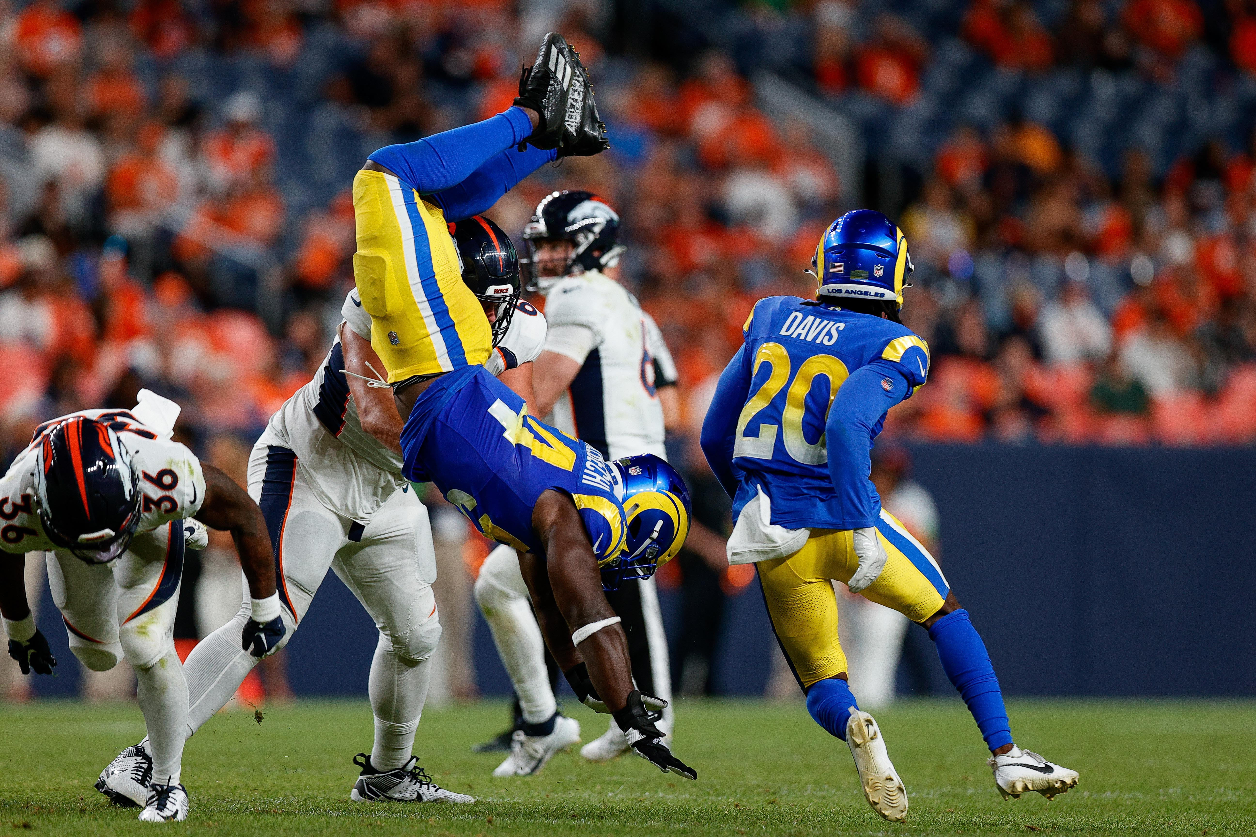 Broncos finish preseason with 41-0 rout of Rams