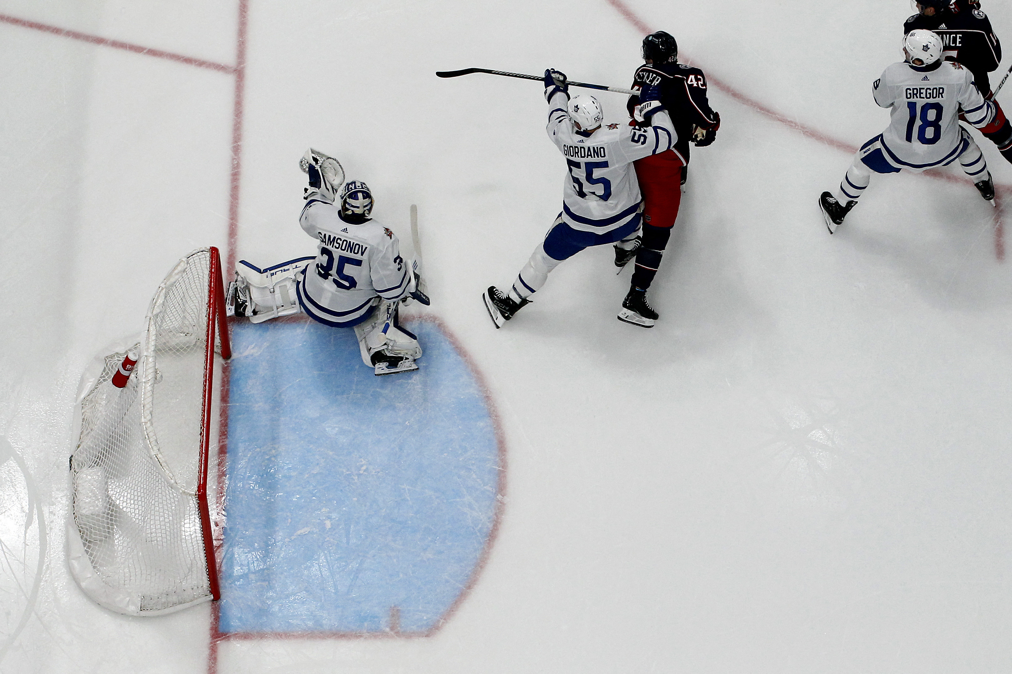 Johnny Gaudreau's OT Goal Lifts Blue Jackets Over Maple Leafs | Reuters