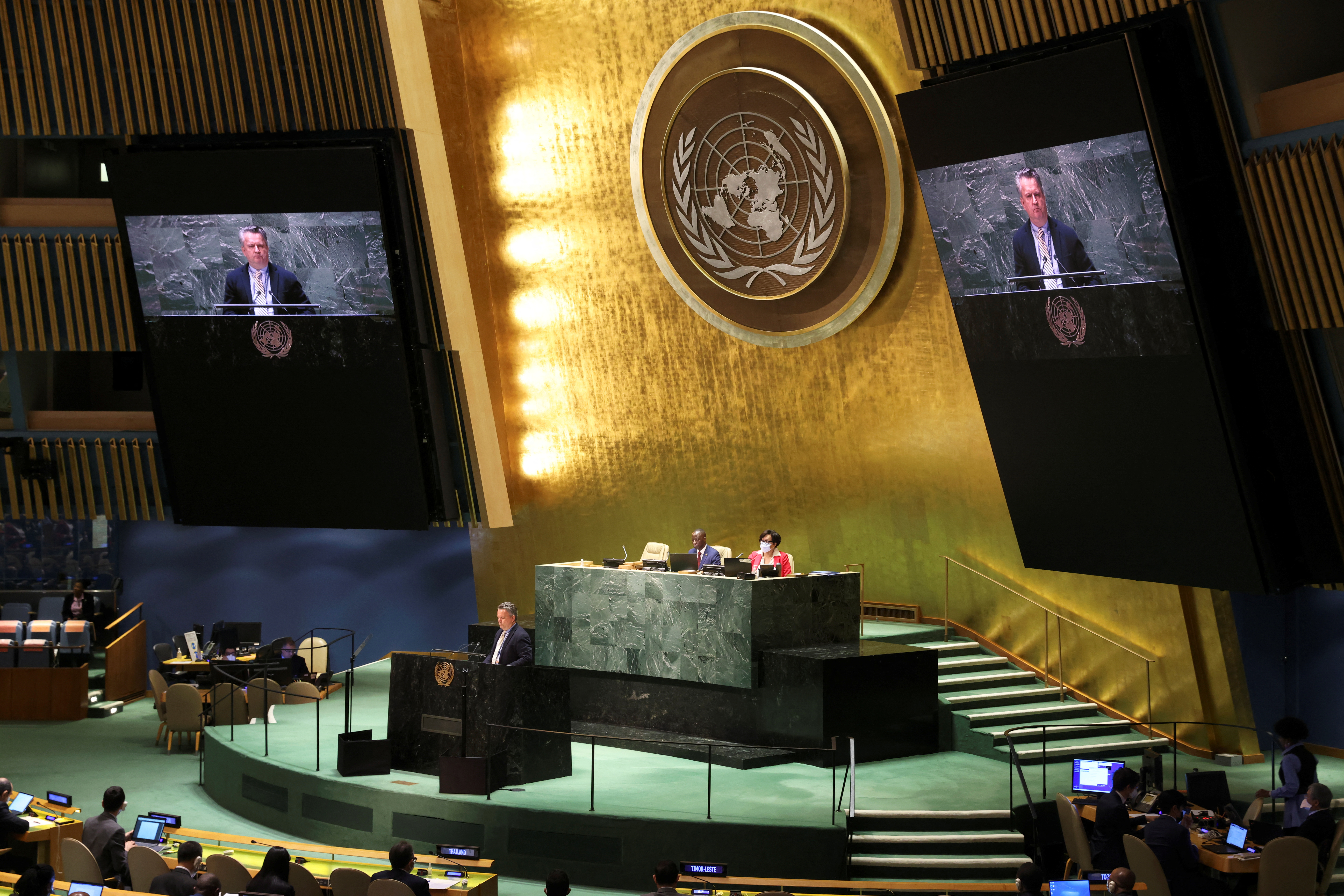 Notfall-Sondersitzung der UN-Generalversammlung in New York