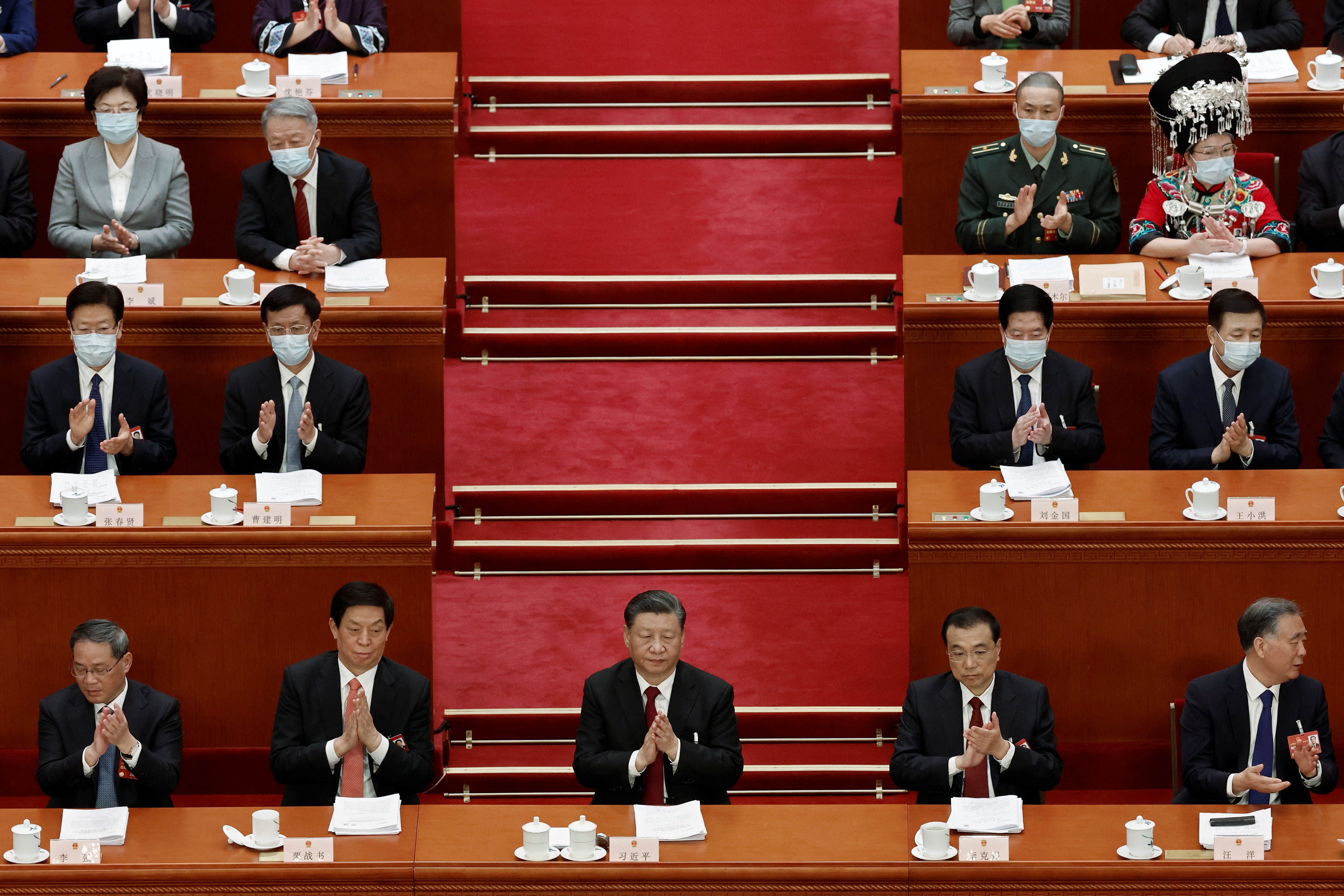 National People's Congress opening session in Beijing