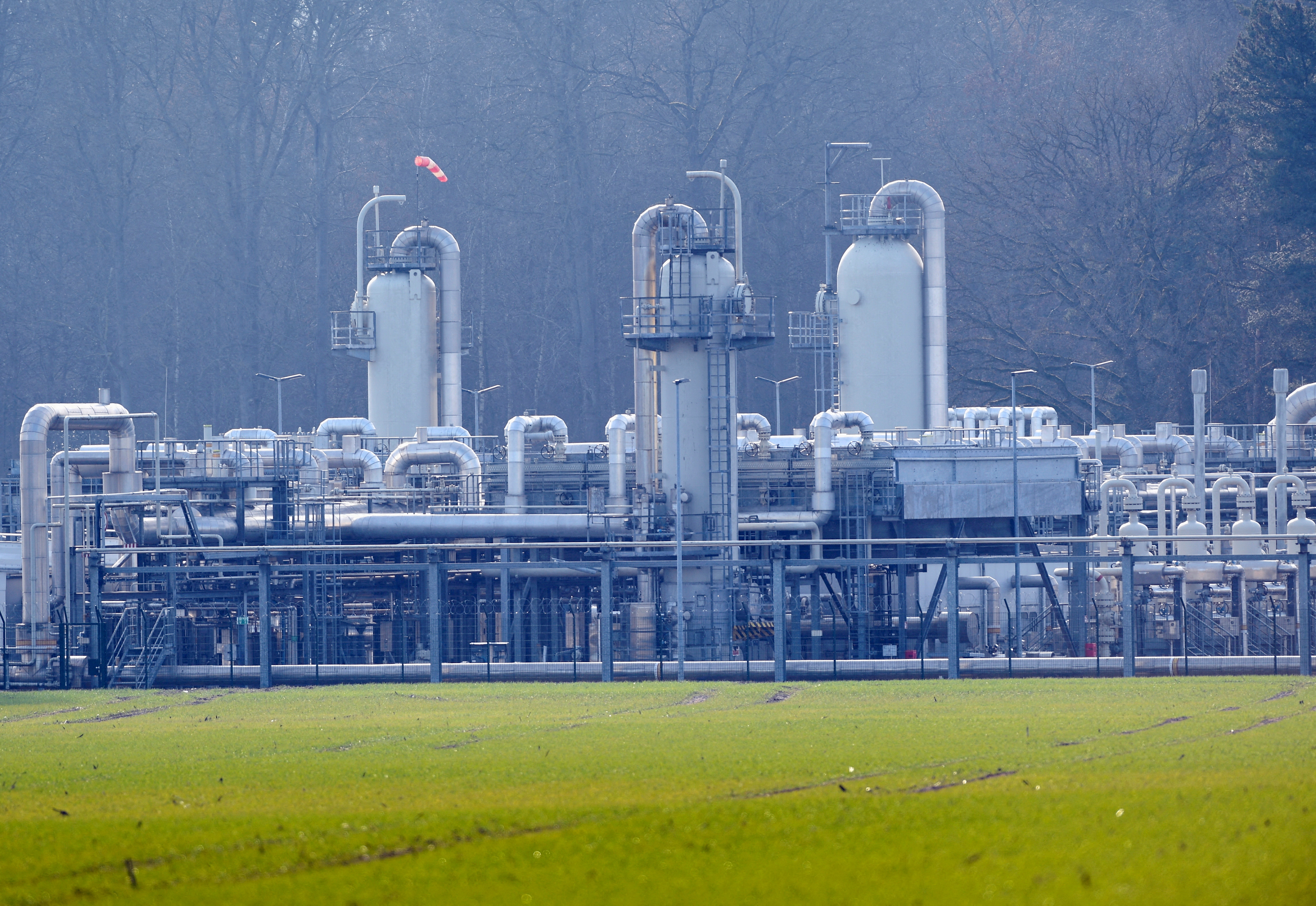 Astora natural gas depot in Rehden, Germany