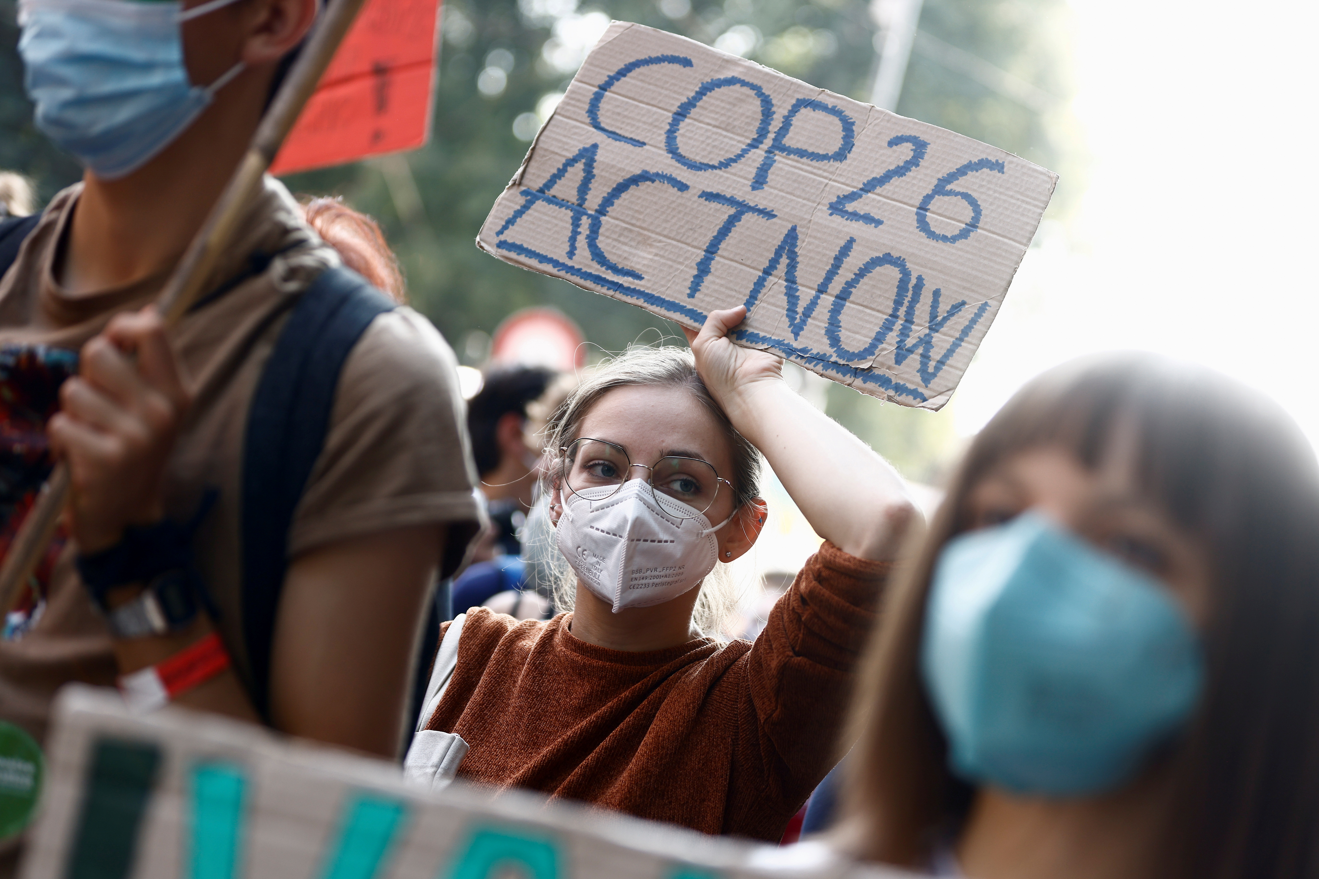 'Global march for climate justice' in Milan