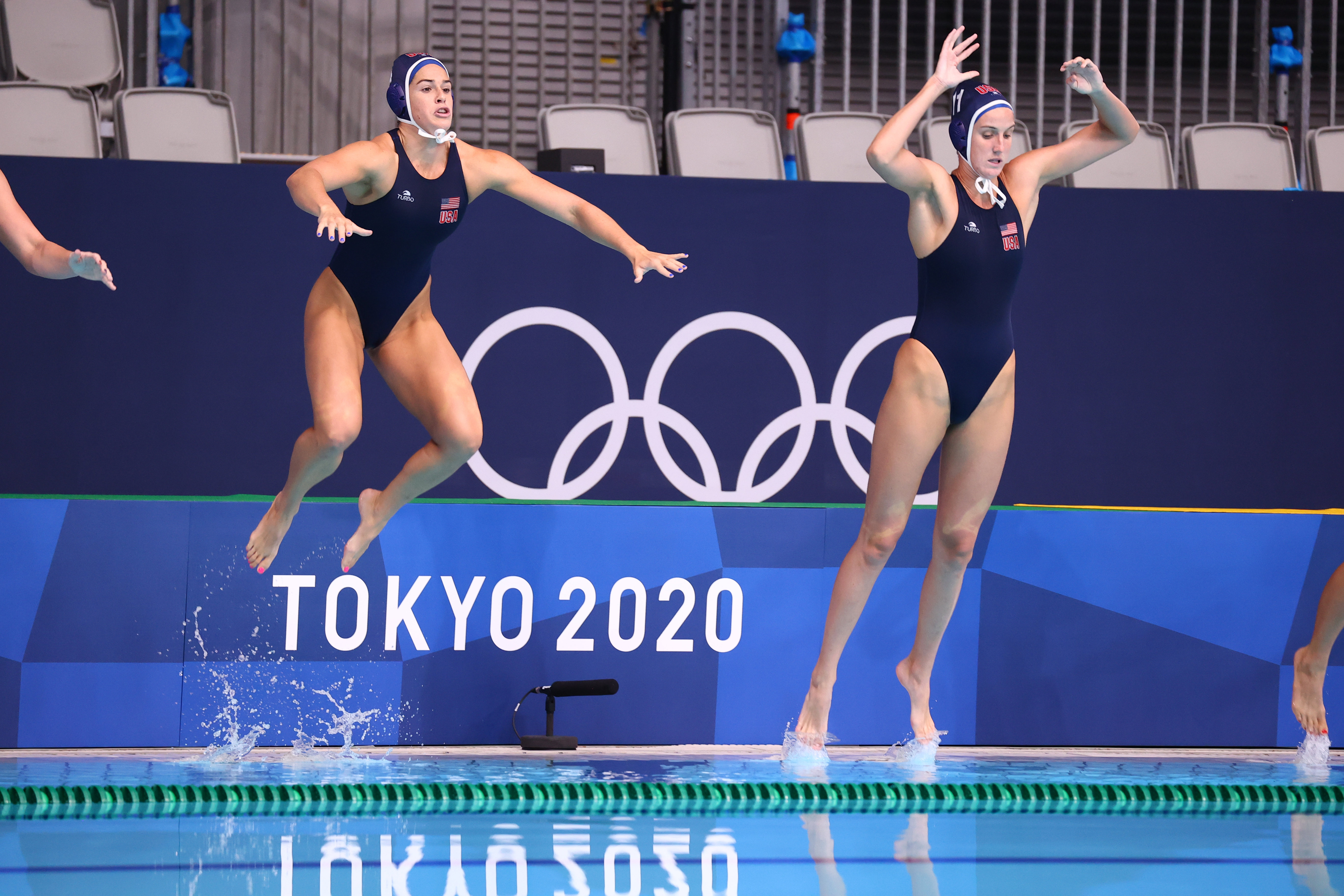 U.S. Women's Water Polo Team Makes Olympic Final Despite Bonehead