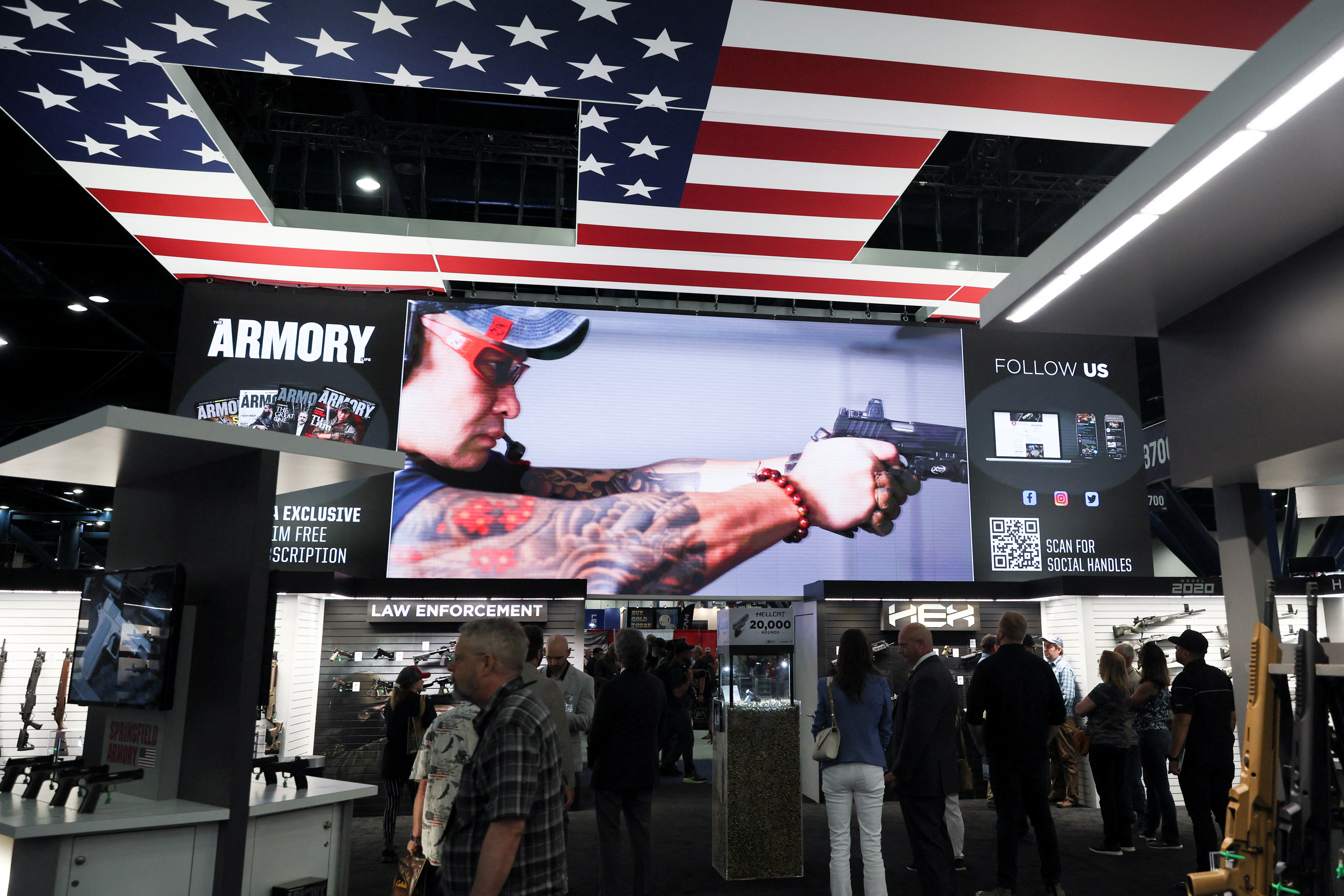 National Rifle Association (NRA) annual convention in Houston