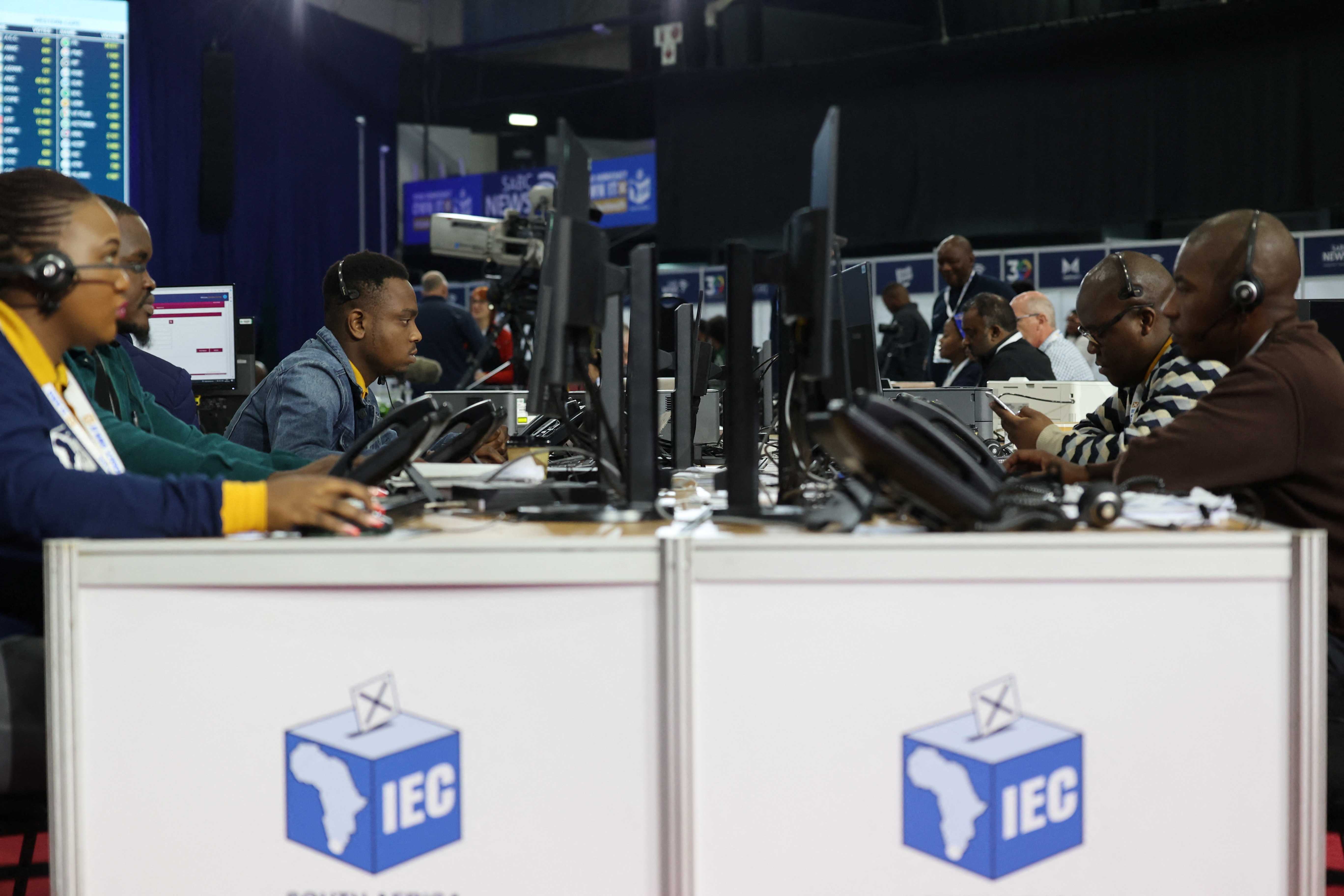 National Results Operation Centre of the Electoral Commission of South Africa