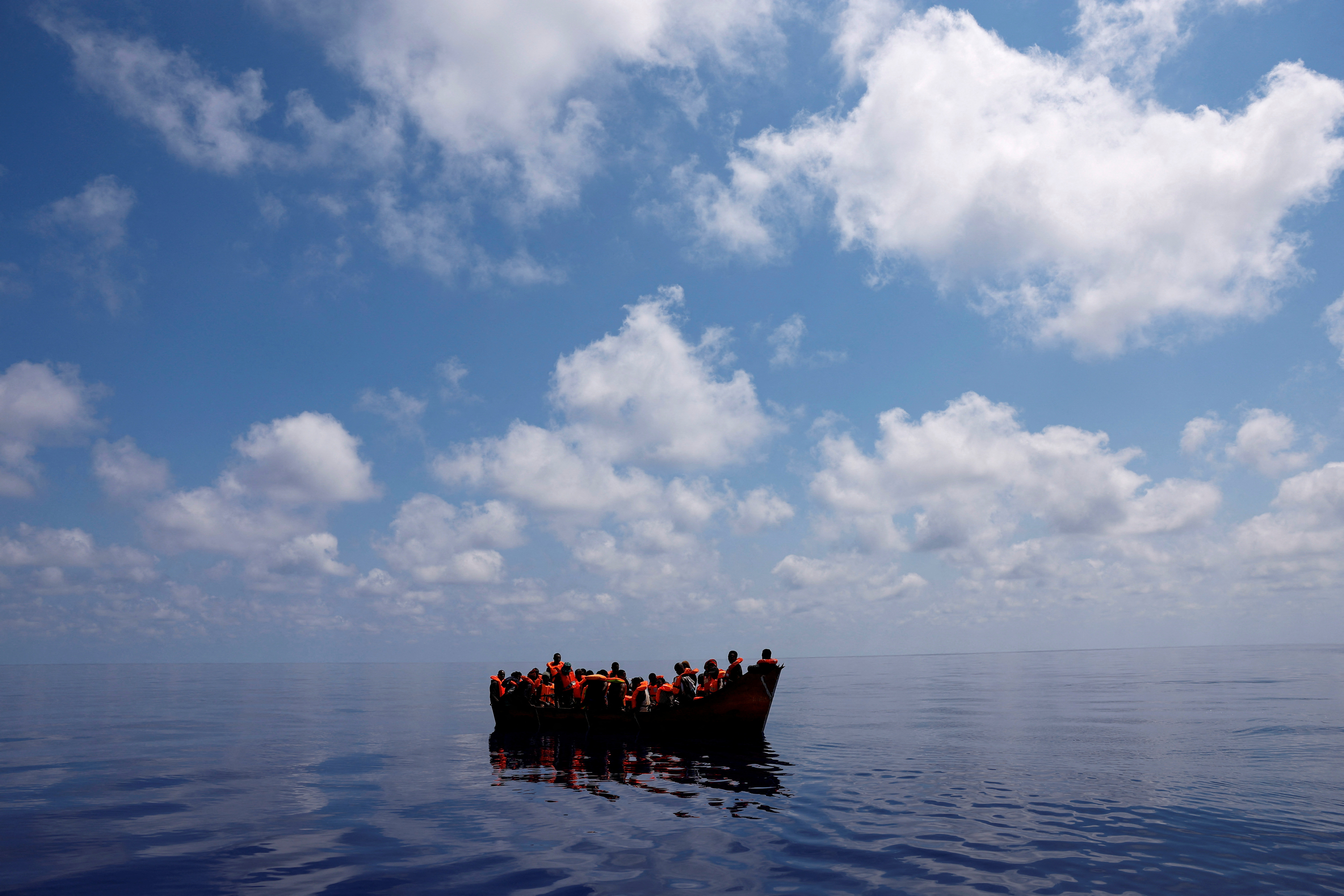 NGO Open Arms rescue boat 