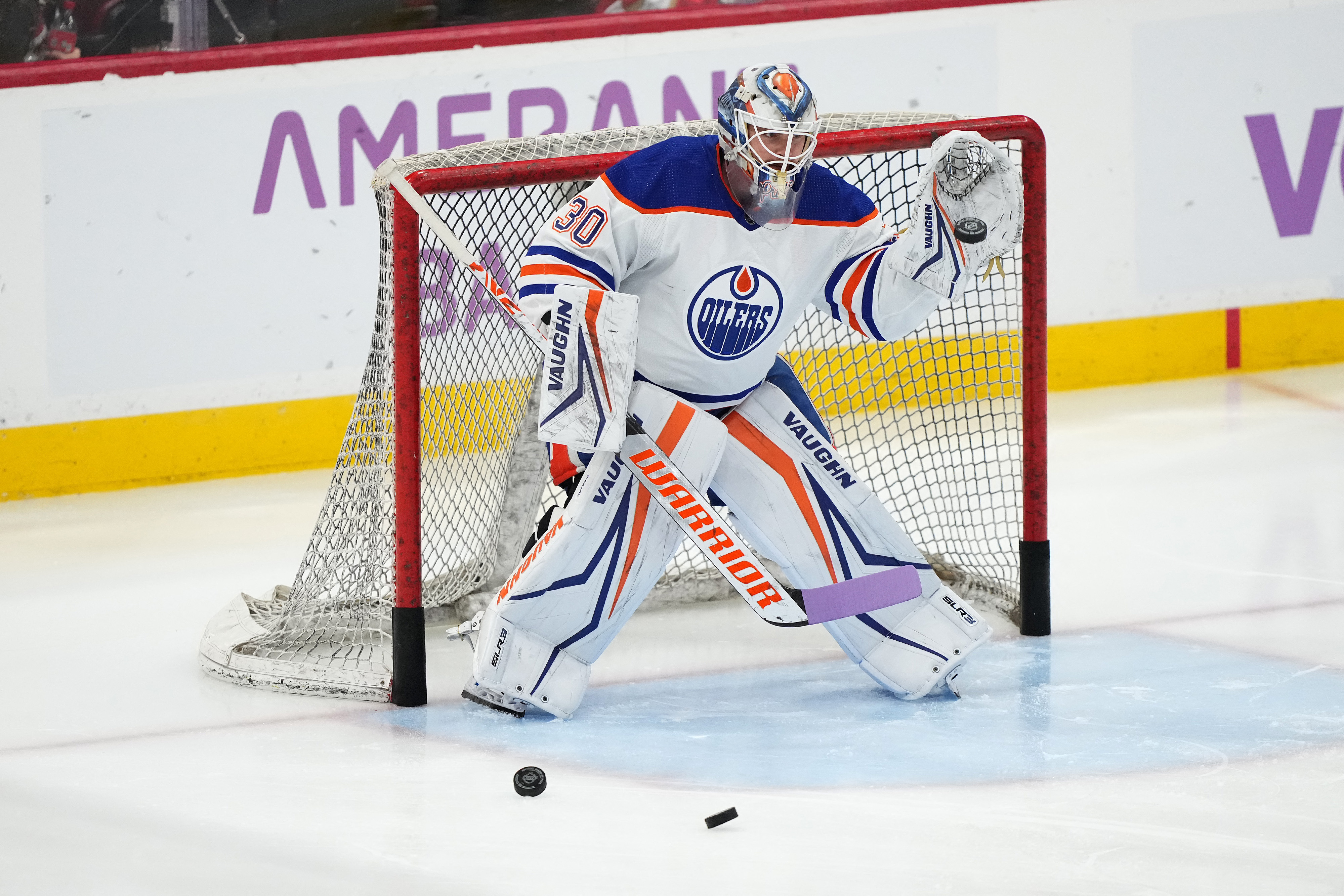 Oilers to start Calvin Pickard in goal against Panthers