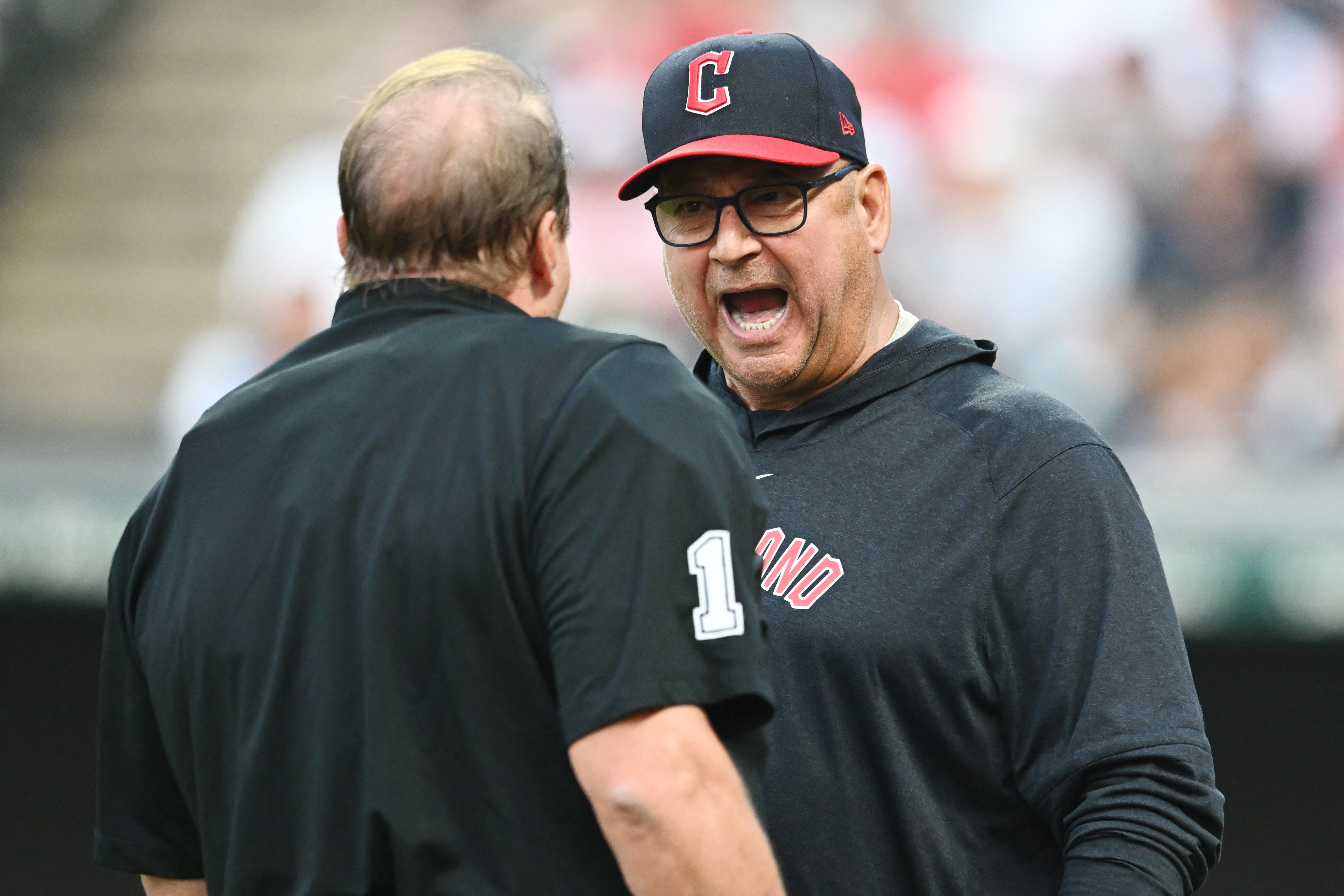 Red Sox manager Terry Francona argues a safe call for Phillies