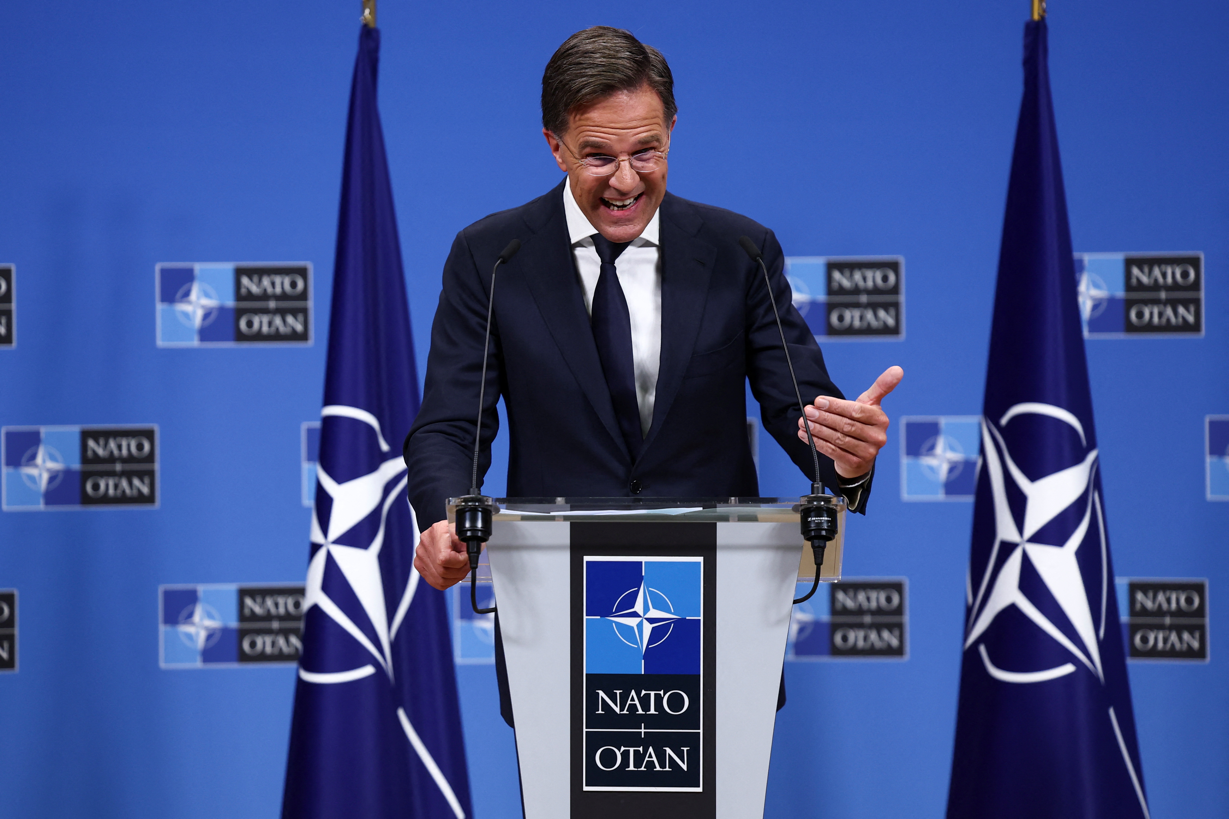 Mark Rutte takes office as the new NATO Secretary General