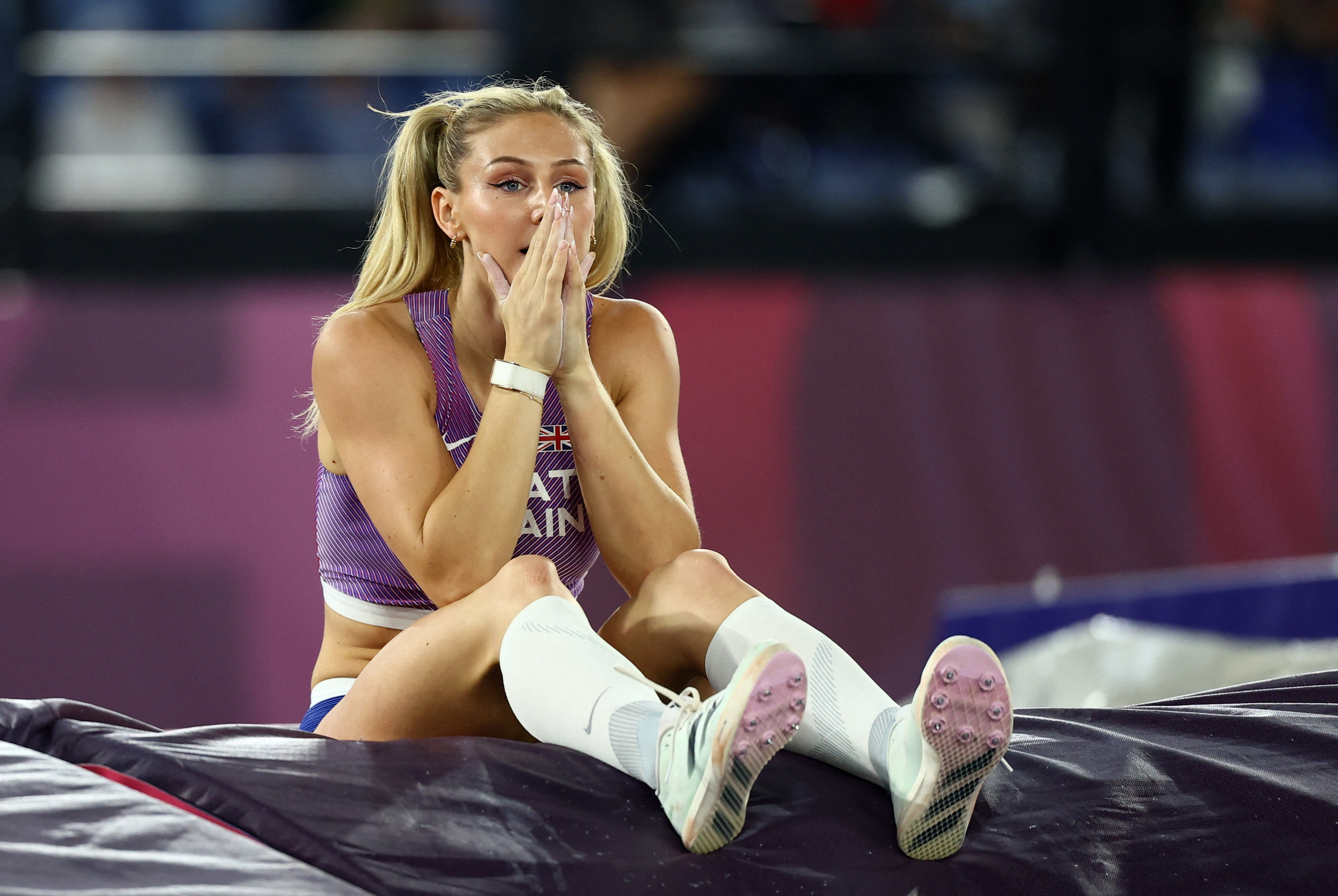 Caudery sets British pole vault record ahead of Games Reuters
