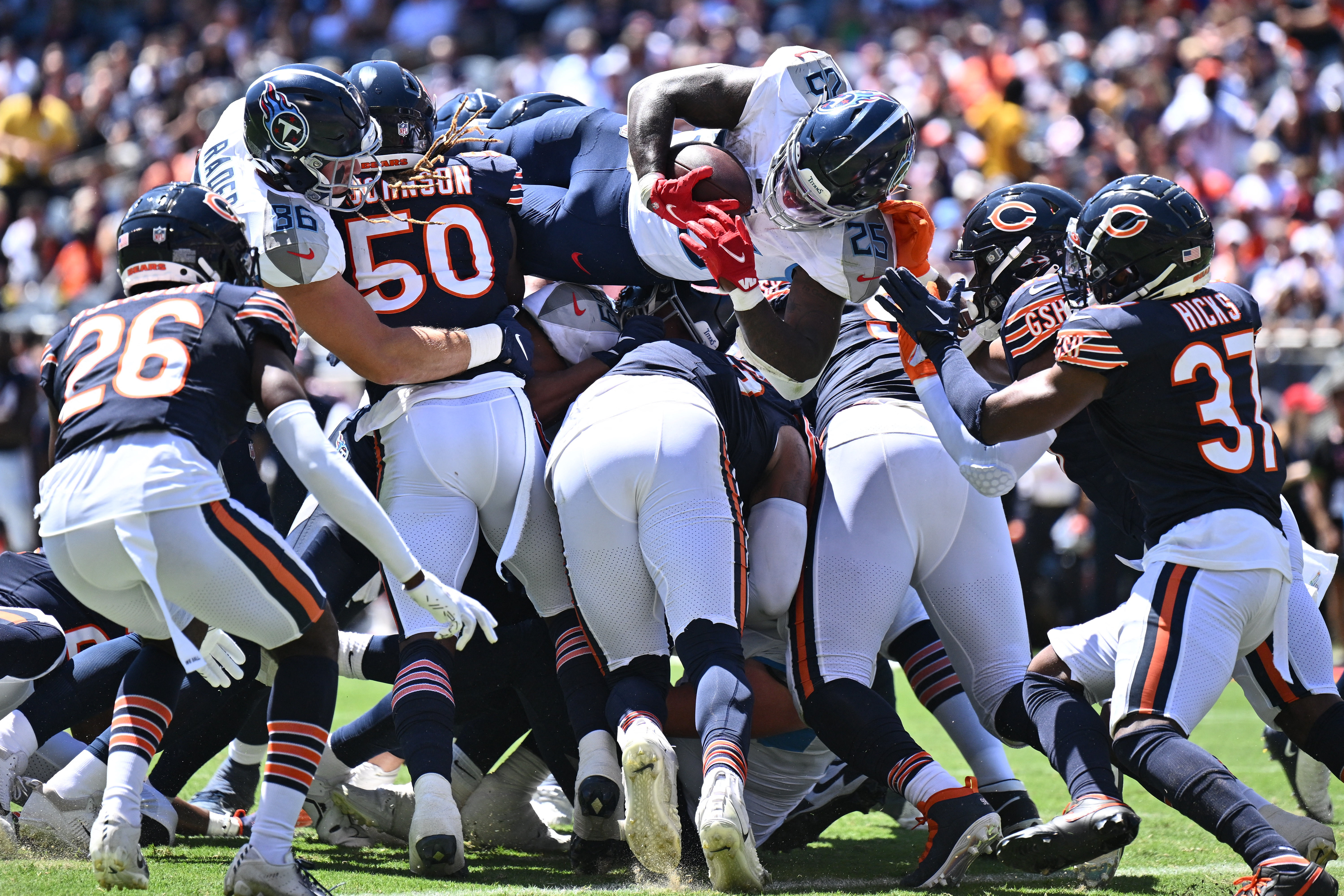 Bears use second-half defense to take down Titans