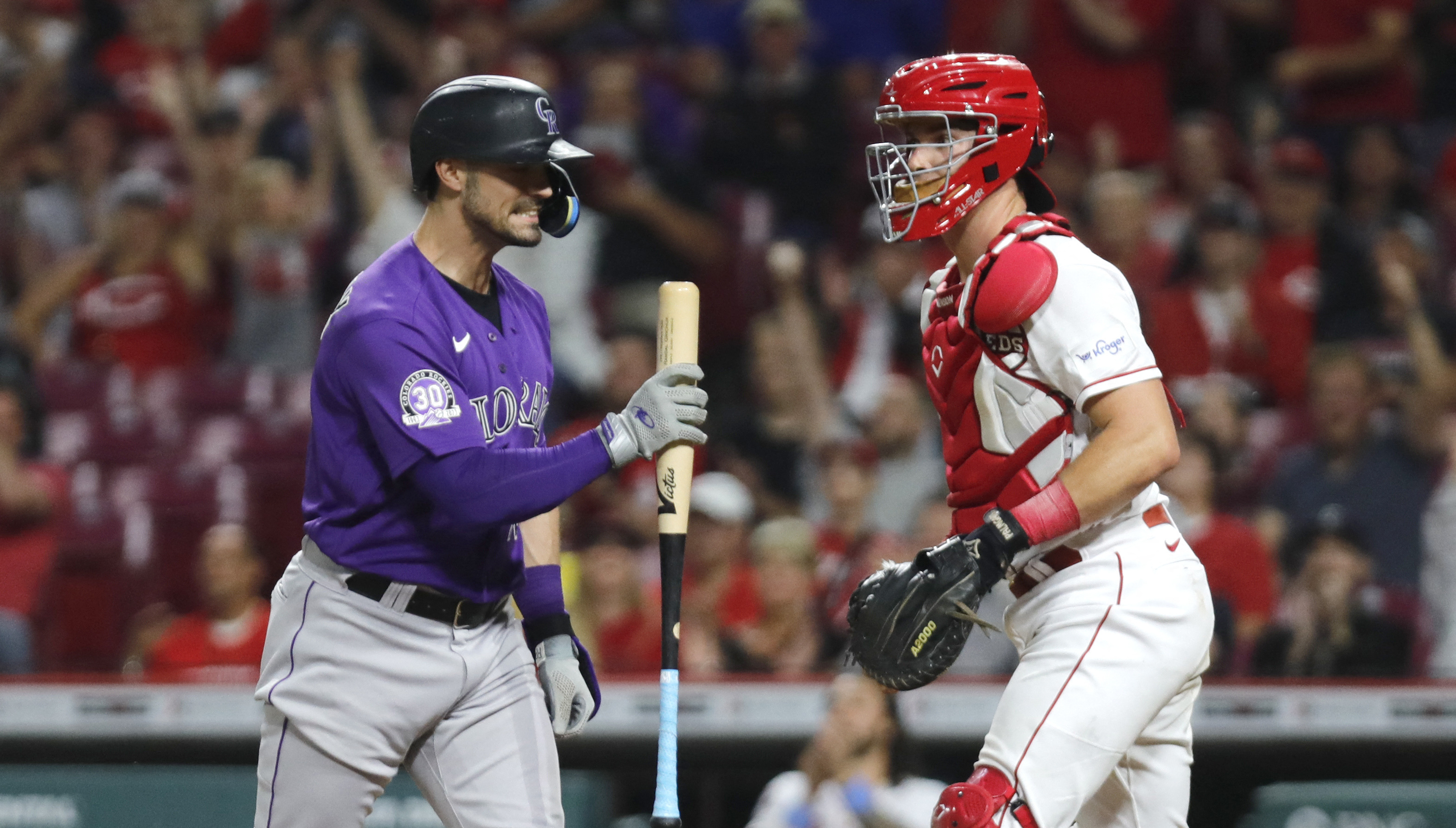 Joey Votto knocks in 3 in return as streaking Reds top Rockies