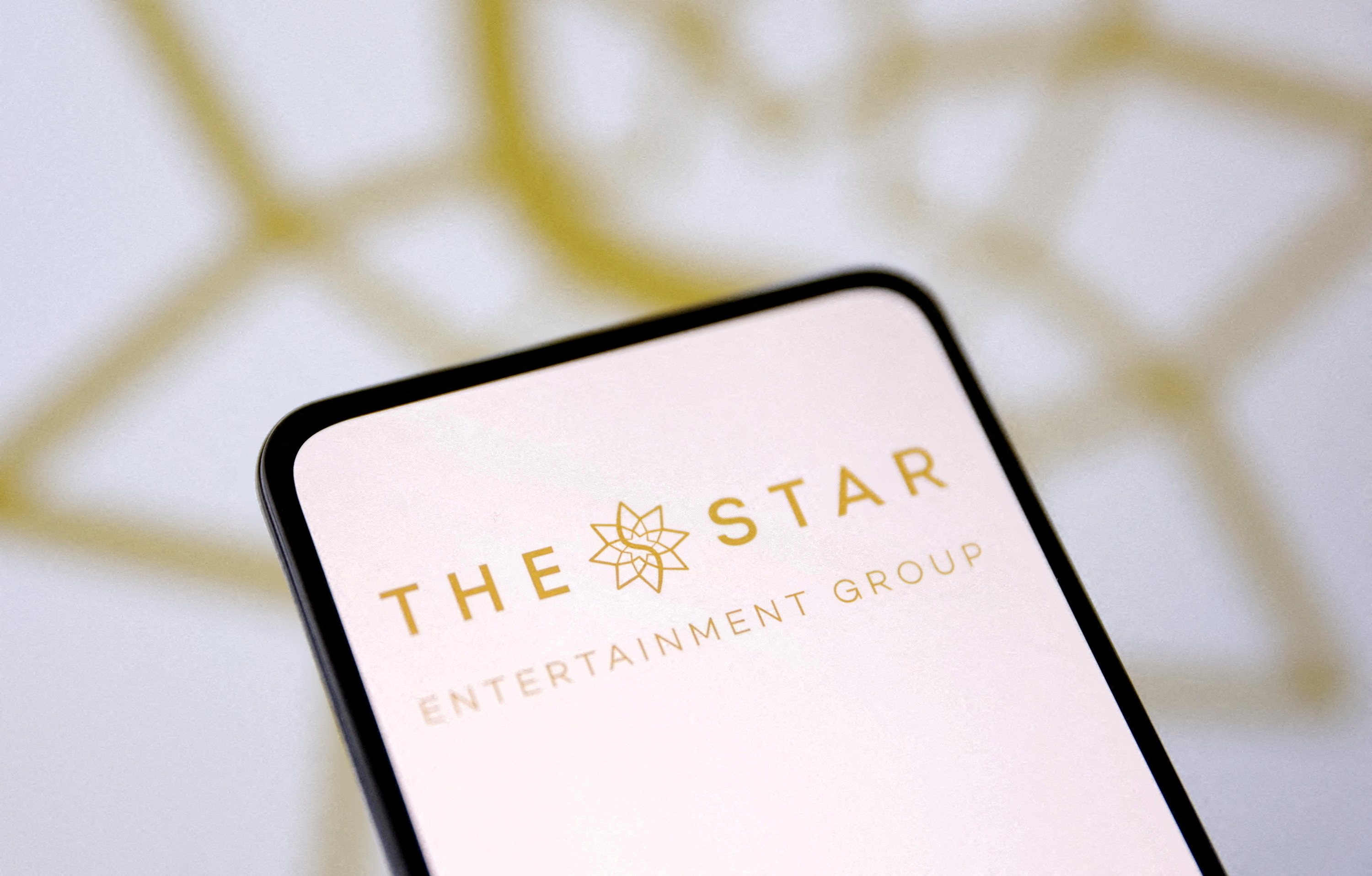 Illustration shows Star Entertainment logo