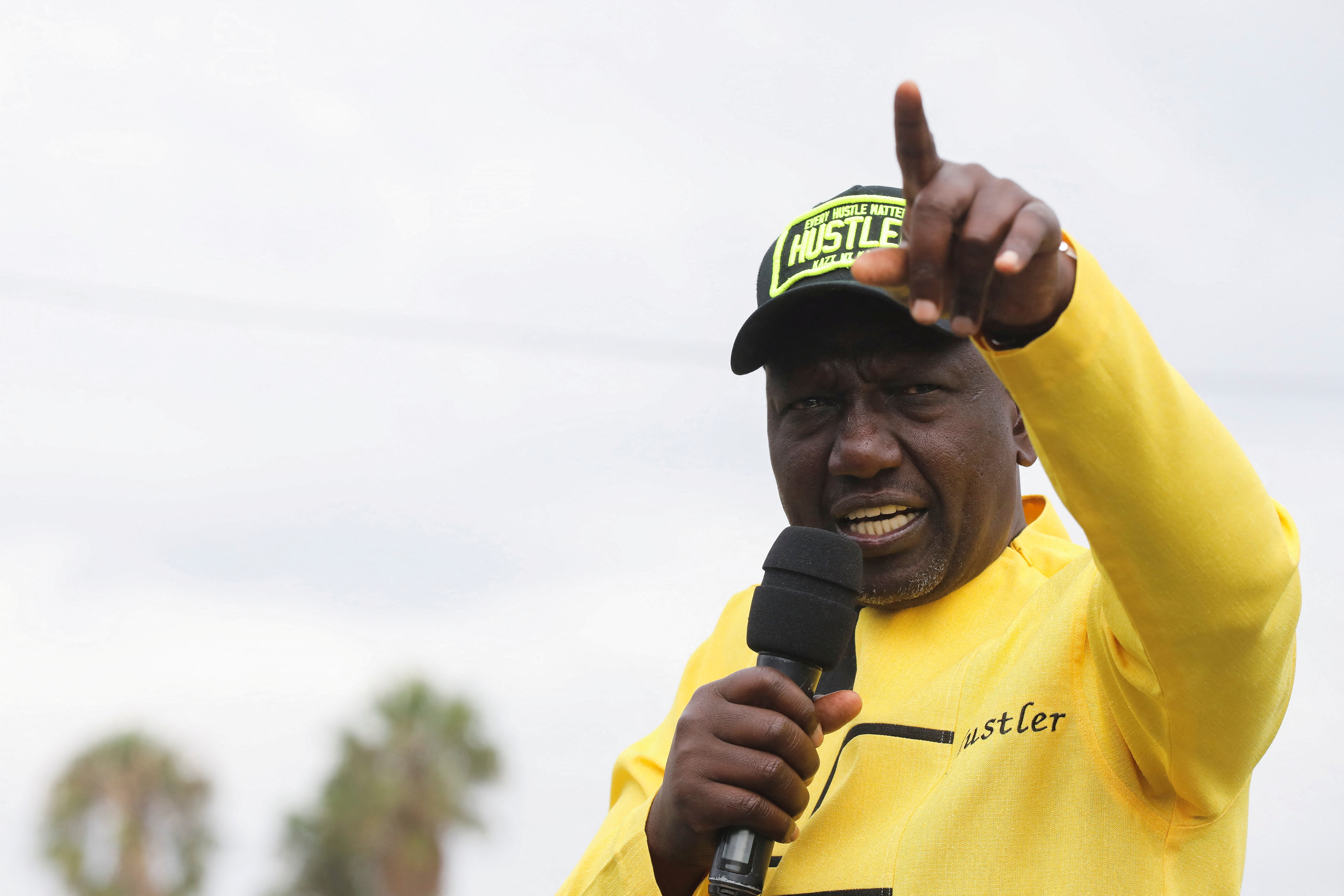 Kenyan presidential candidate William Ruto kicks off his campaign, in Nairobi