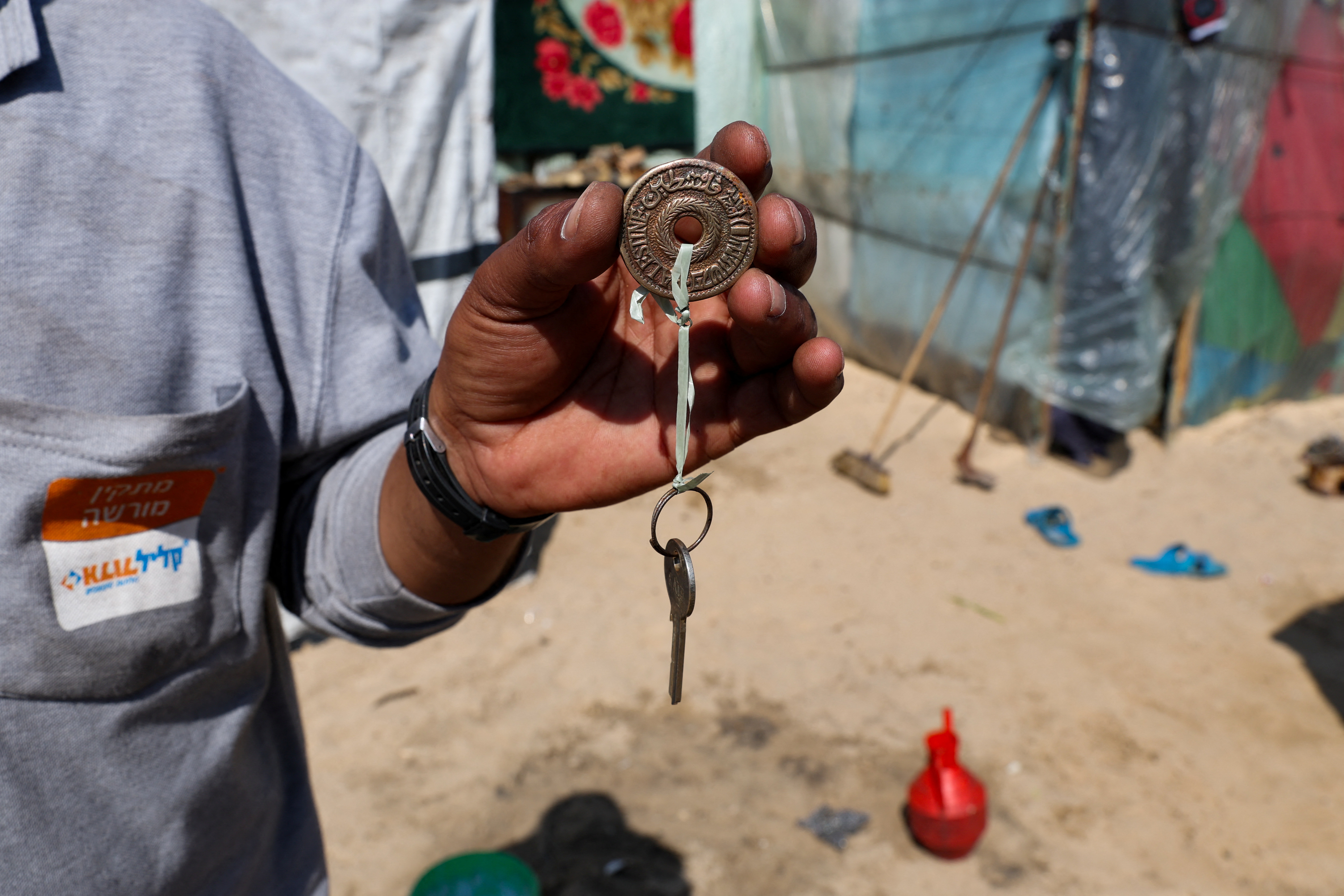 Gazans keep keys to their destroyed homes