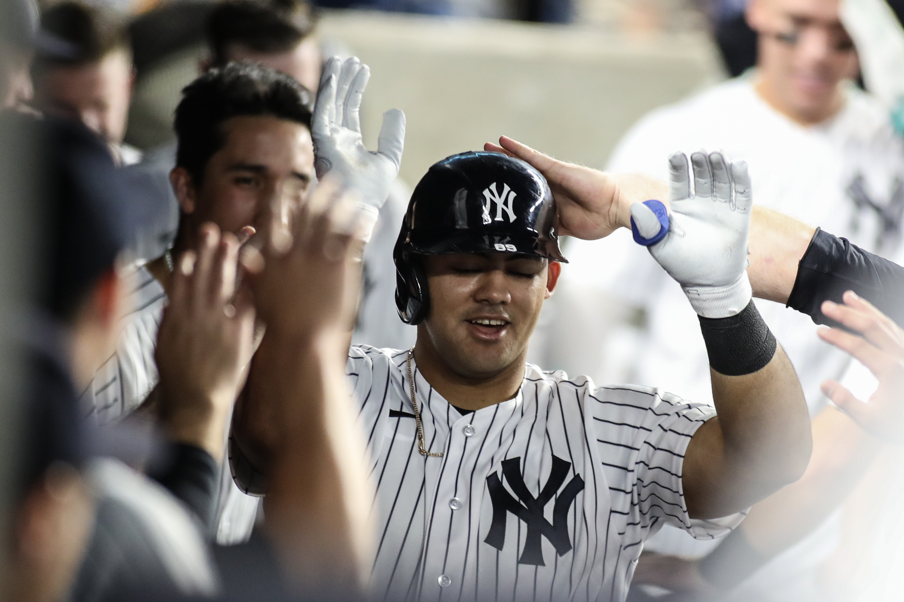 Jasson Dominguez homers again as Yankees capture 5th straight victory with  win over Tigers, National Sports