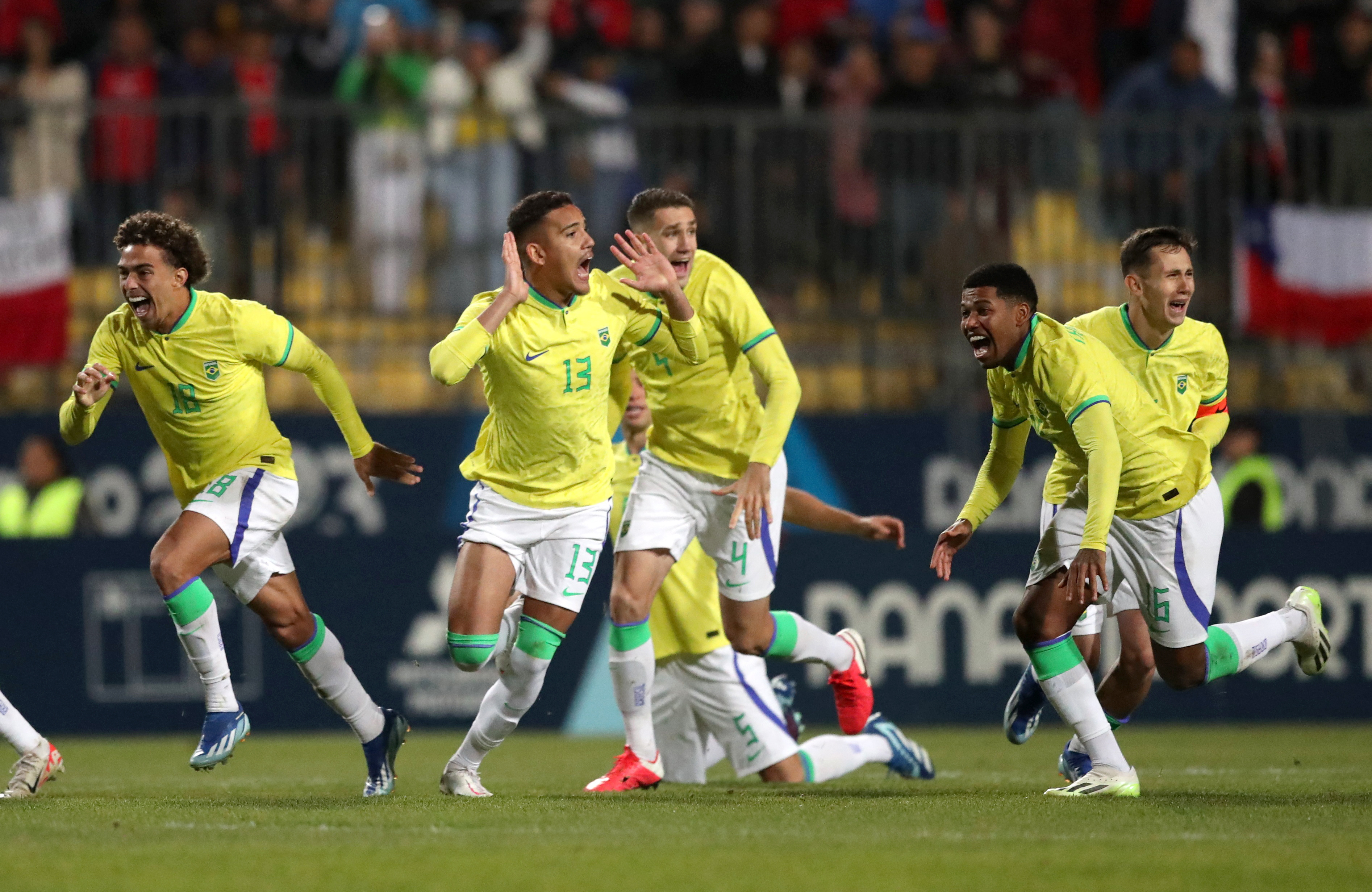 Brazil among three men's football teams to seal place at Santiago 2023