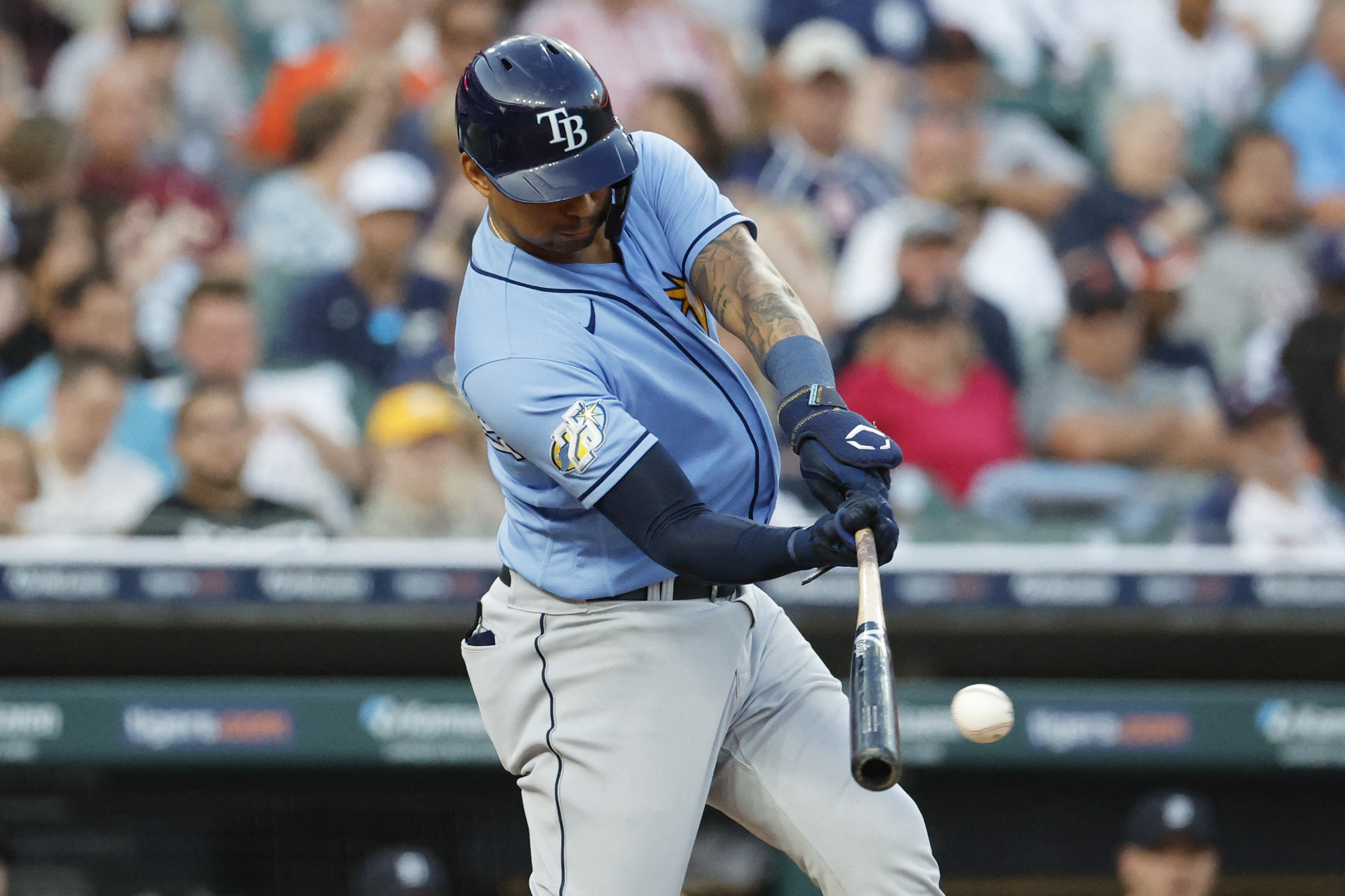 Jose Siri homers and drives in 3 runs to help Rays rout Tigers 8-0 - ABC  News