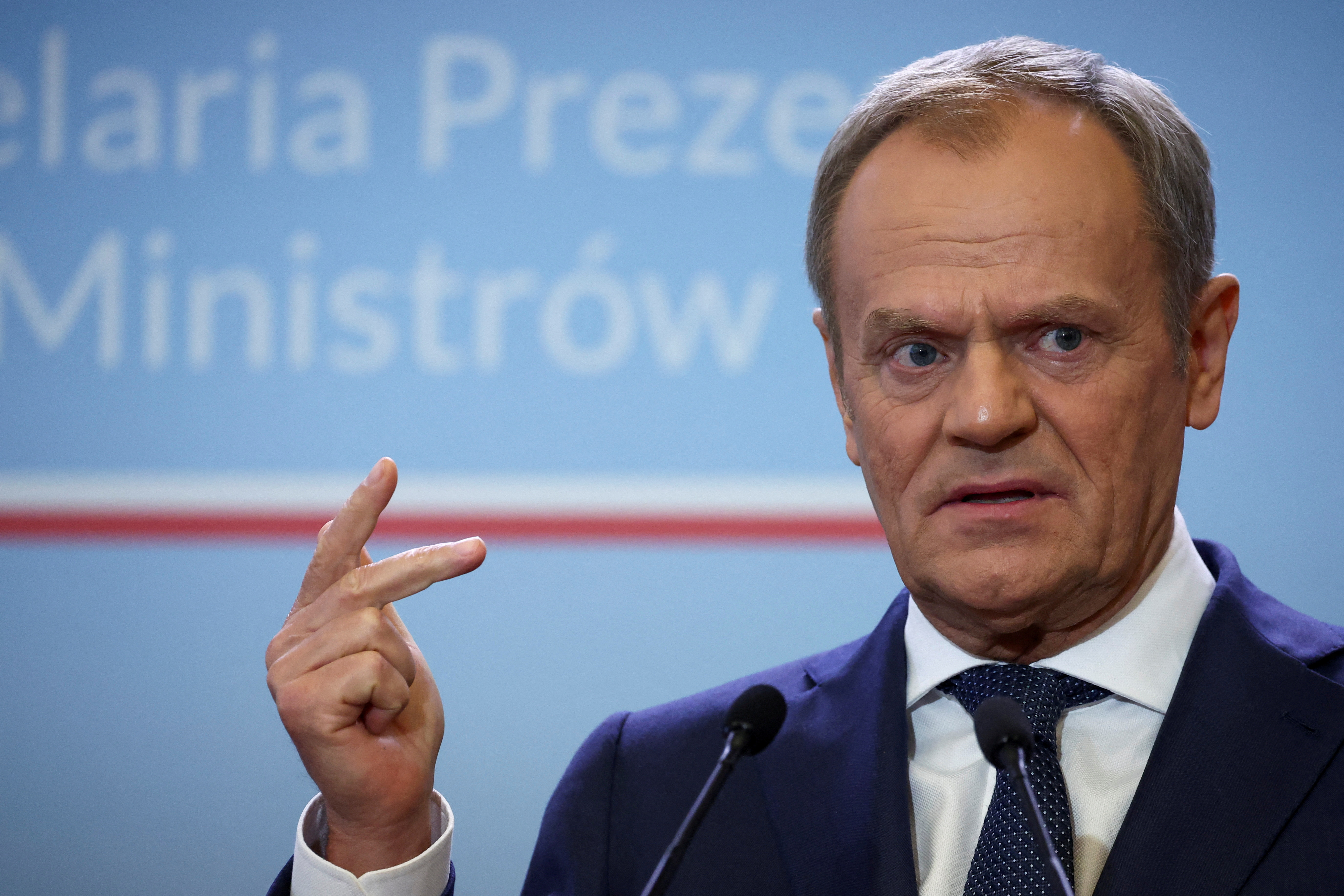 Danish Prime Minister Frederiksen meets with Polish Prime Minister Tusk in Warsaw