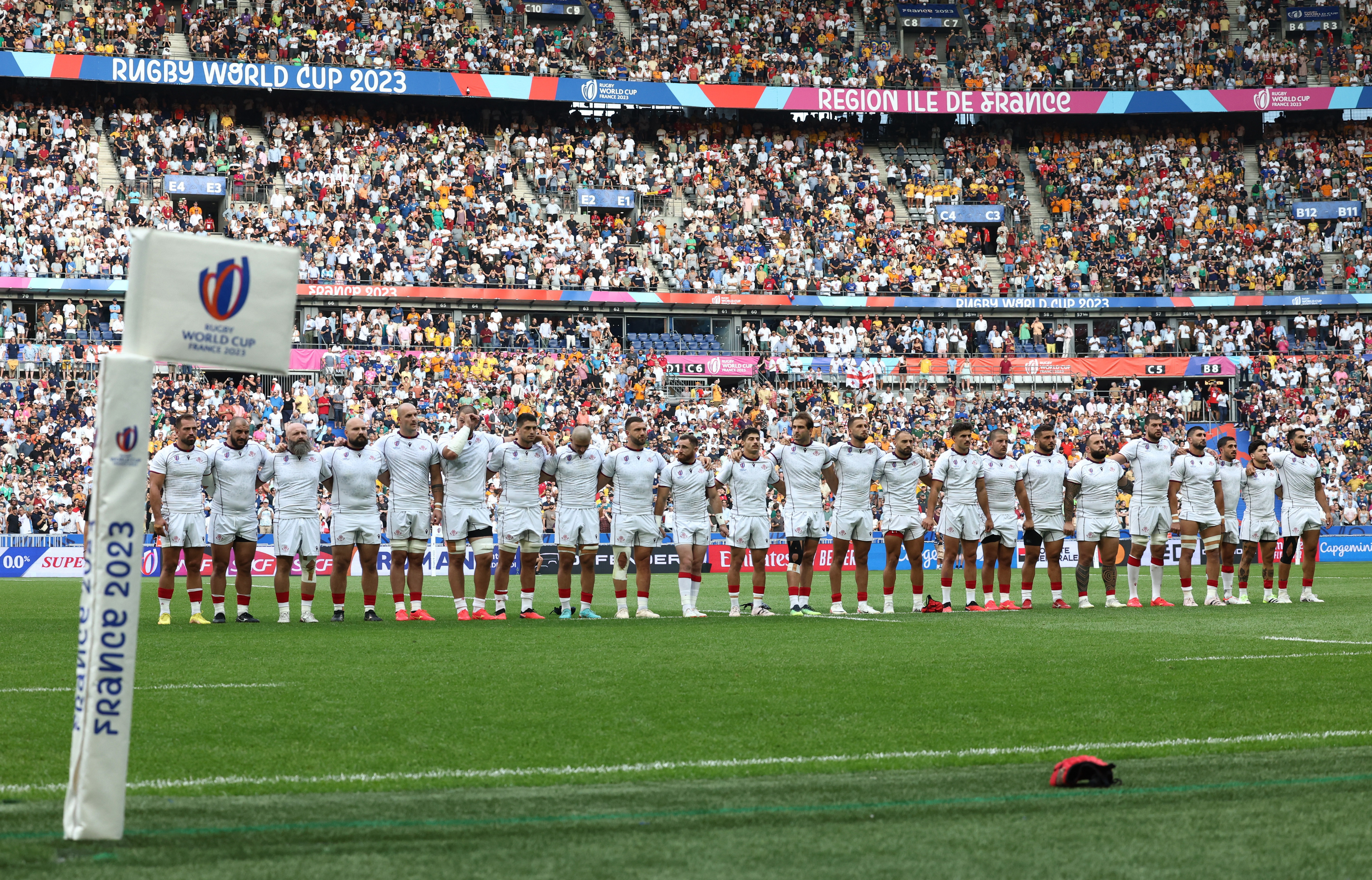 Georgia Rugby RWC 23 away jersey