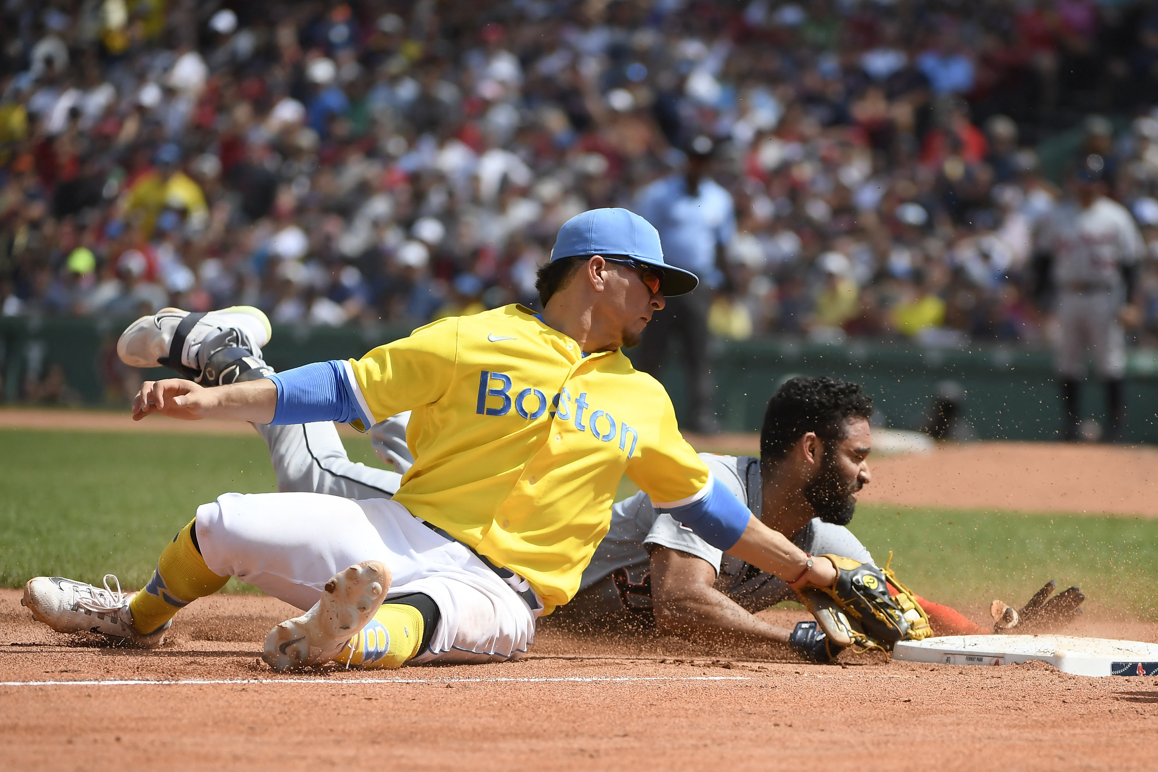 Adam Duvall, Trevor Story pace Red Sox past Tigers