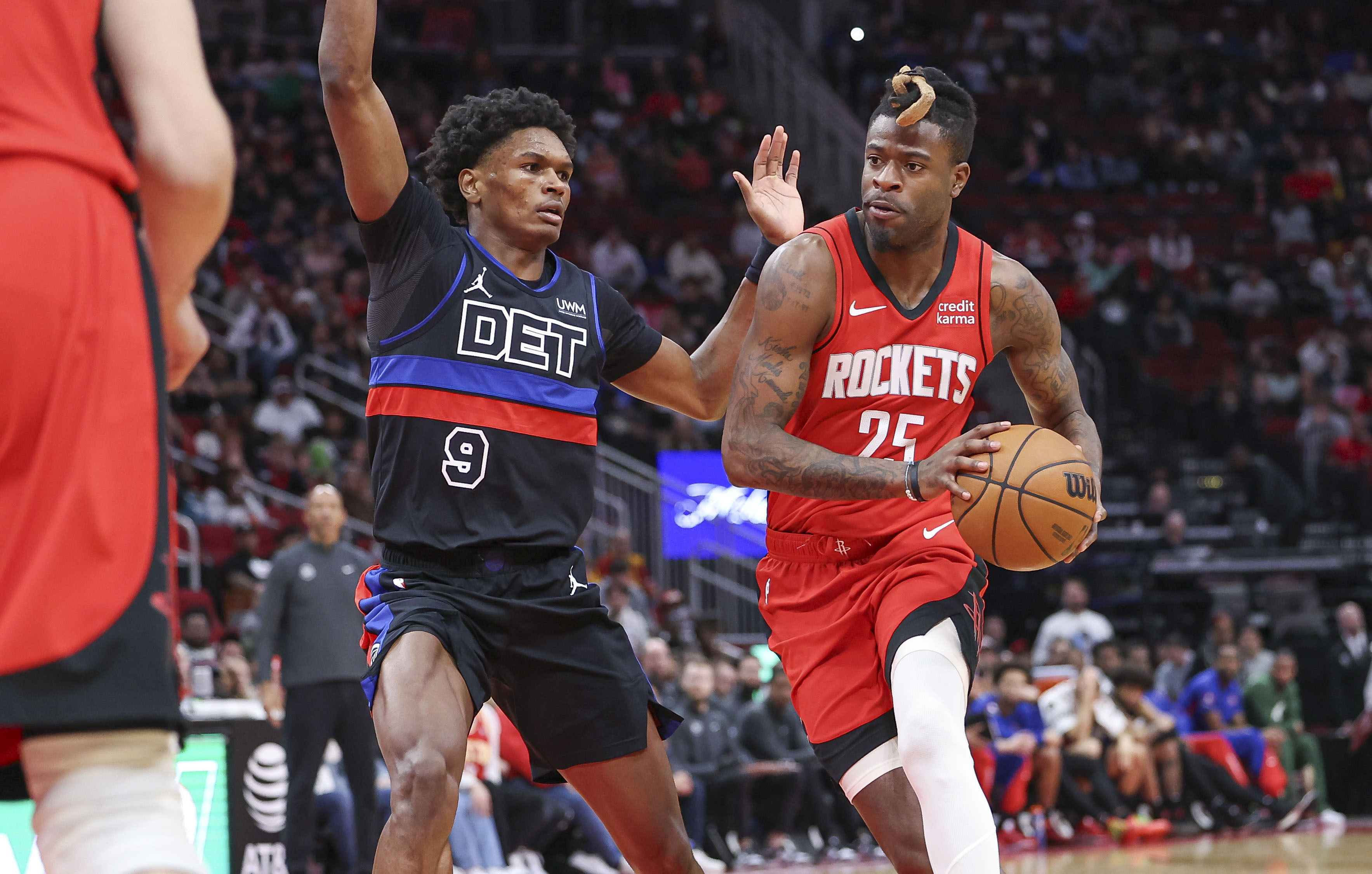 Pistons start strong but Rockets' offense takes over for win | Reuters