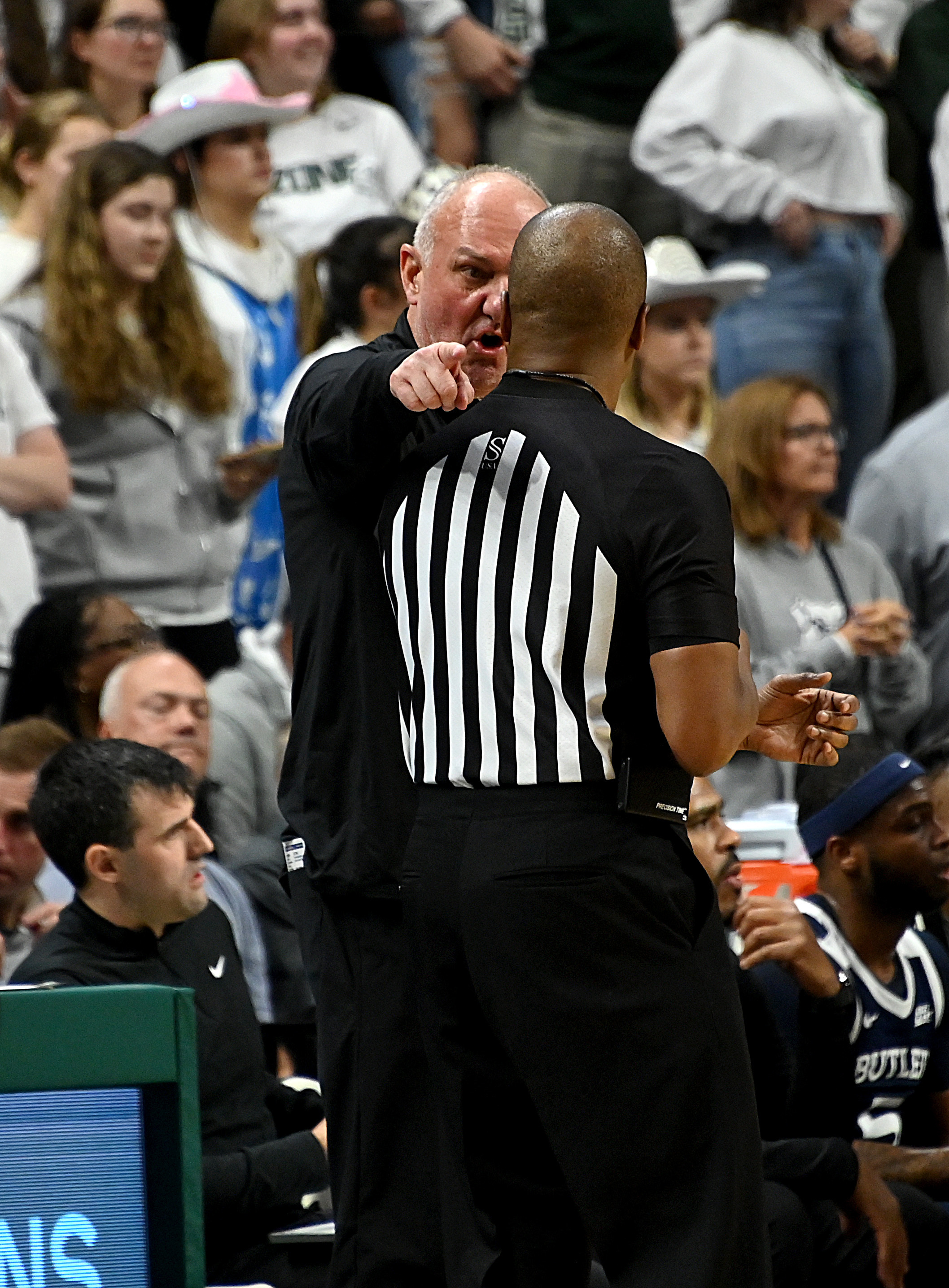 Butler basketball vs. Michigan State in Gavitt Games action