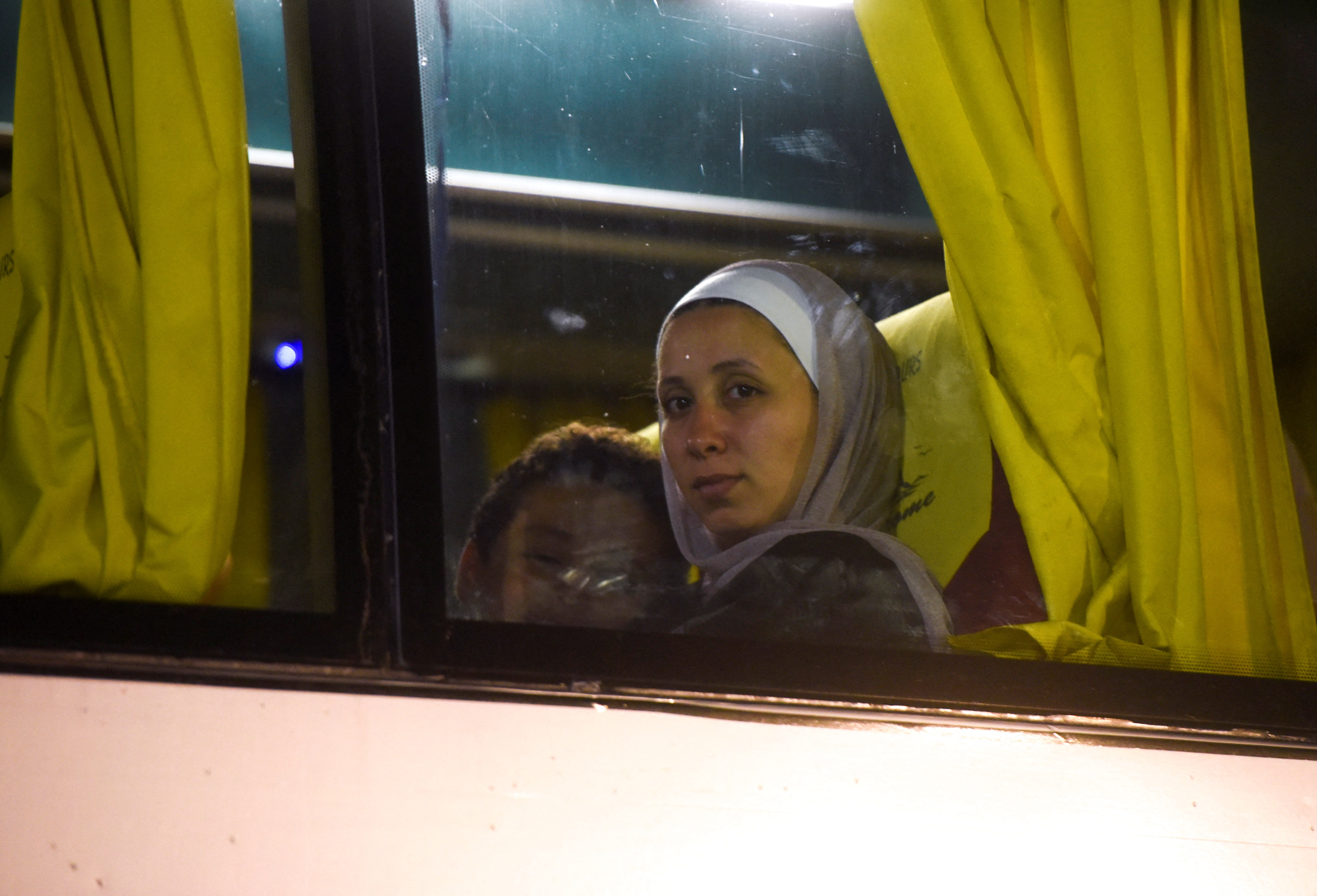 Gaza evacuees arrive in Egypt after Rafah crossing reopens