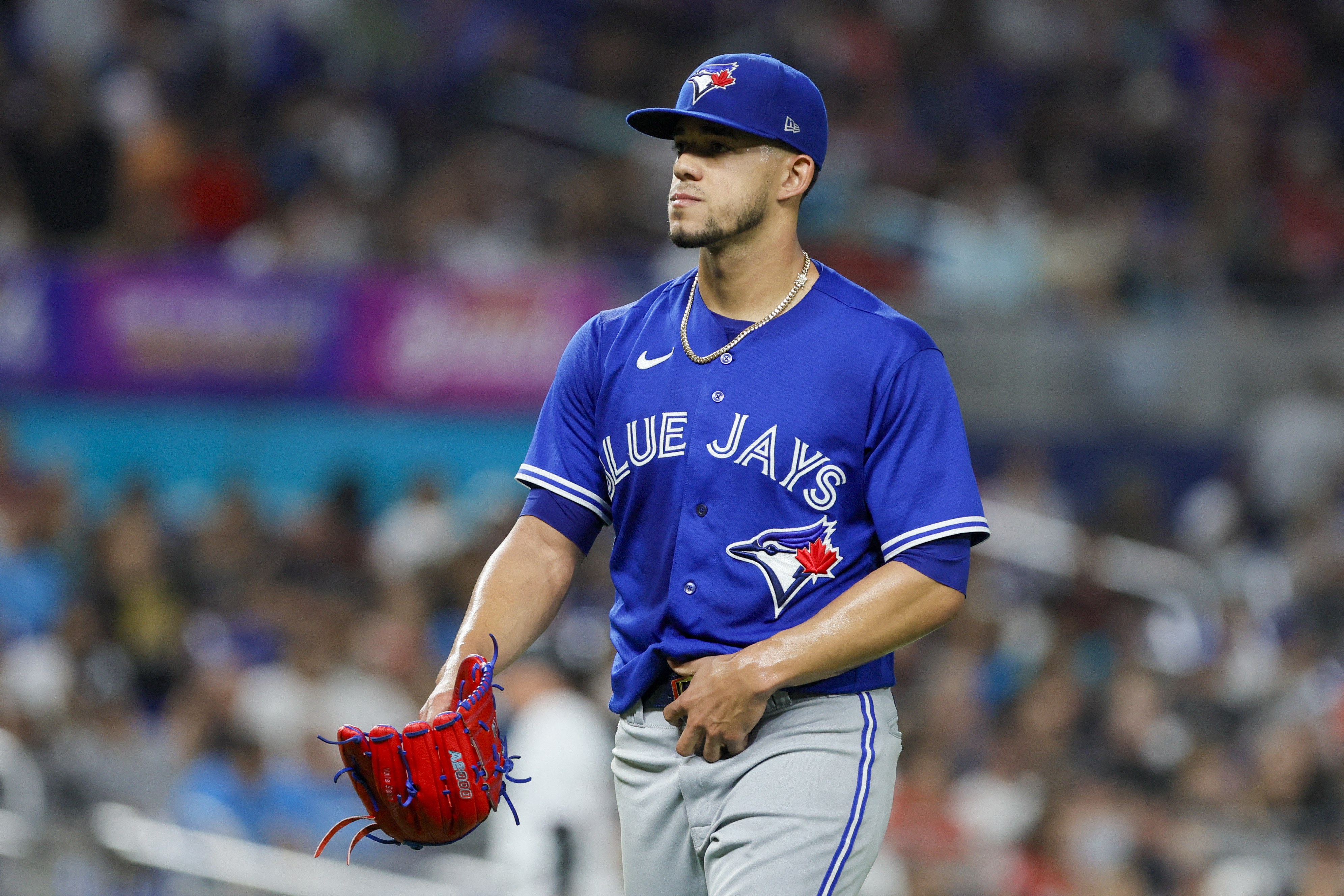 Arraez gets 5 hits for the 3rd time this month as the Marlins rout the Blue  Jays 11-0