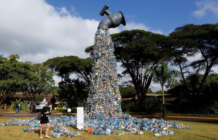 UN members begin talks on global plastic waste treaty in Nairobi