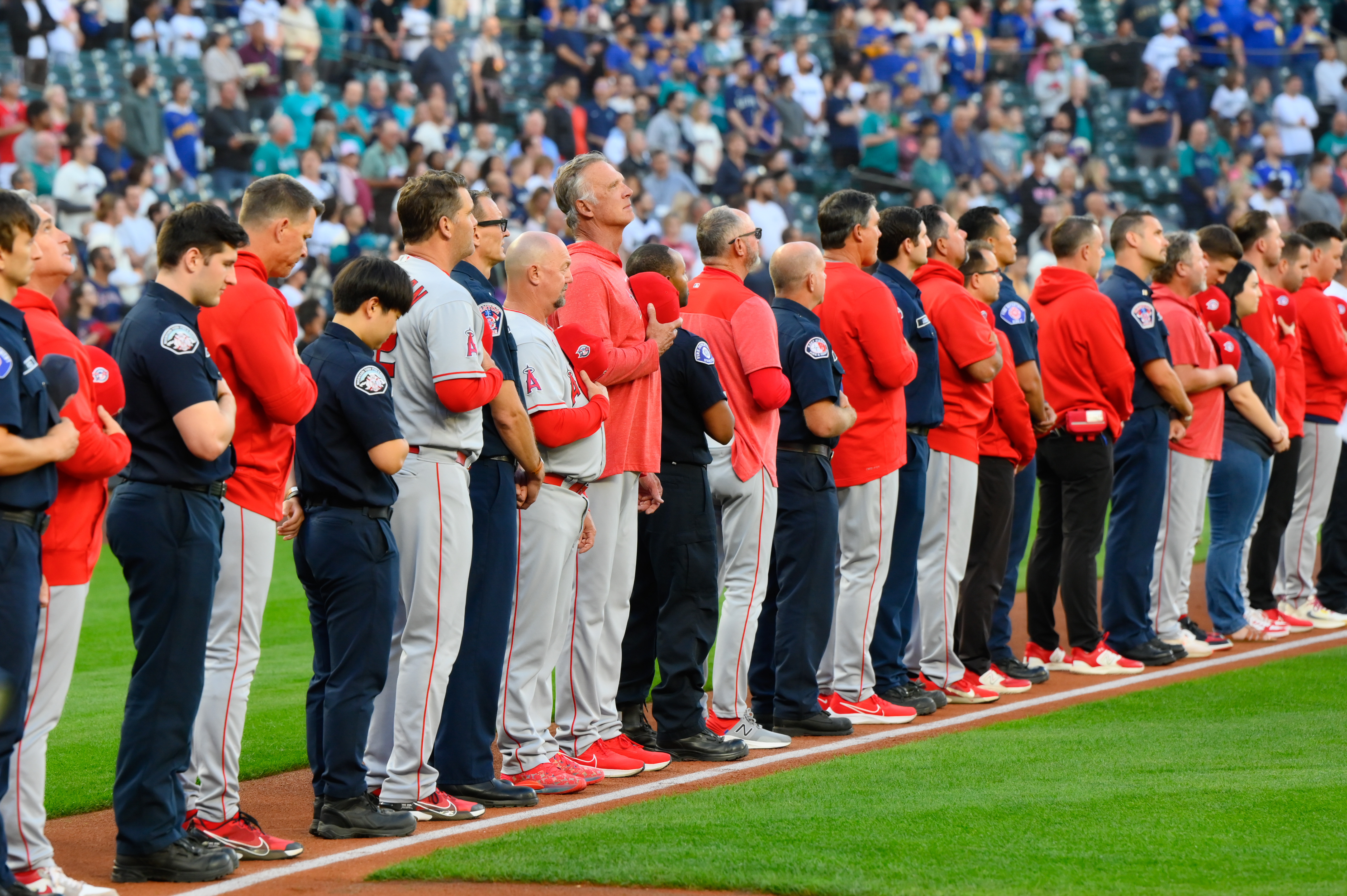 Randal Grichuk helps power Angels past Mariners in 11 innings