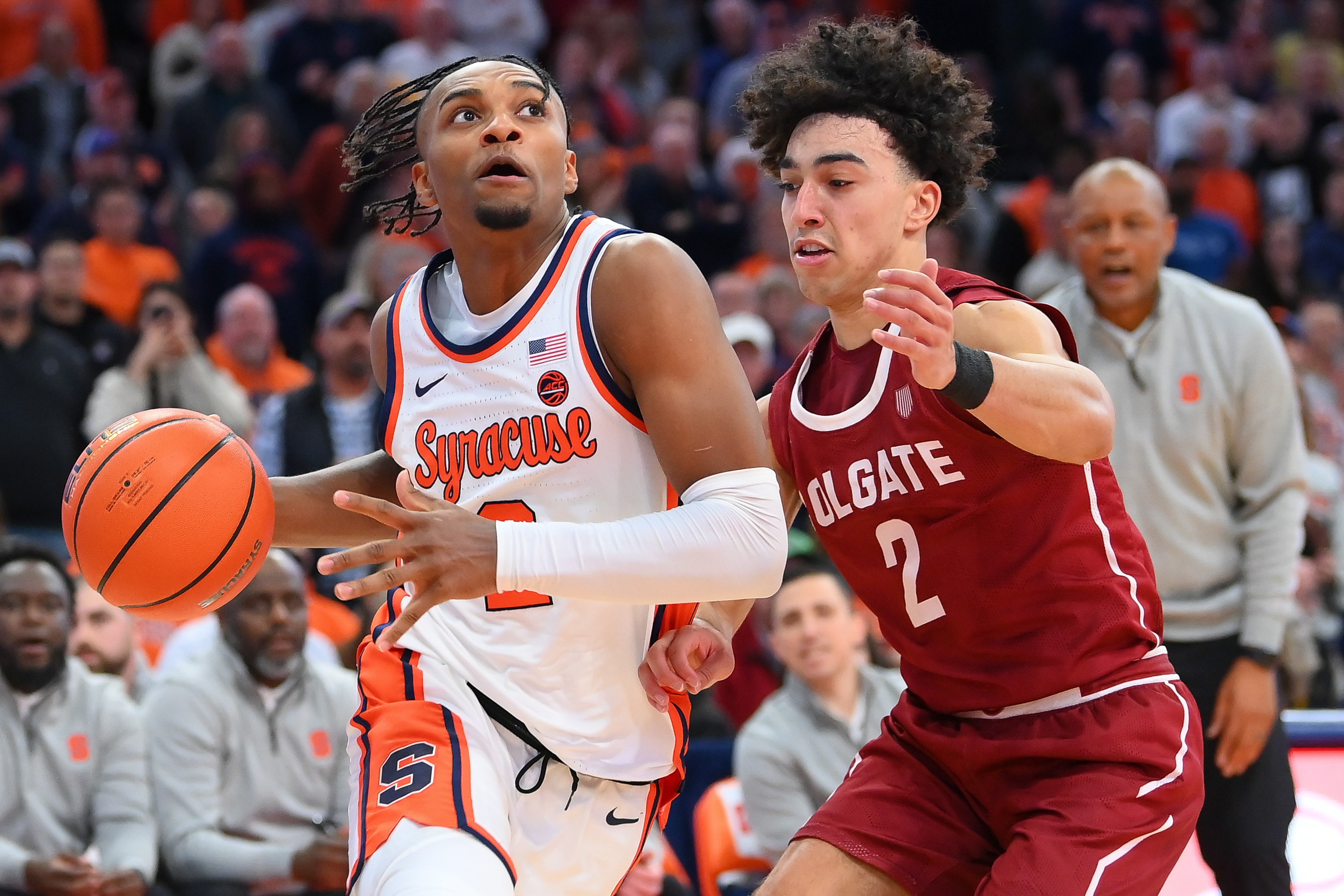 Syracuse Avoids Third Straight Loss To Colgate With Strong Comeback ...