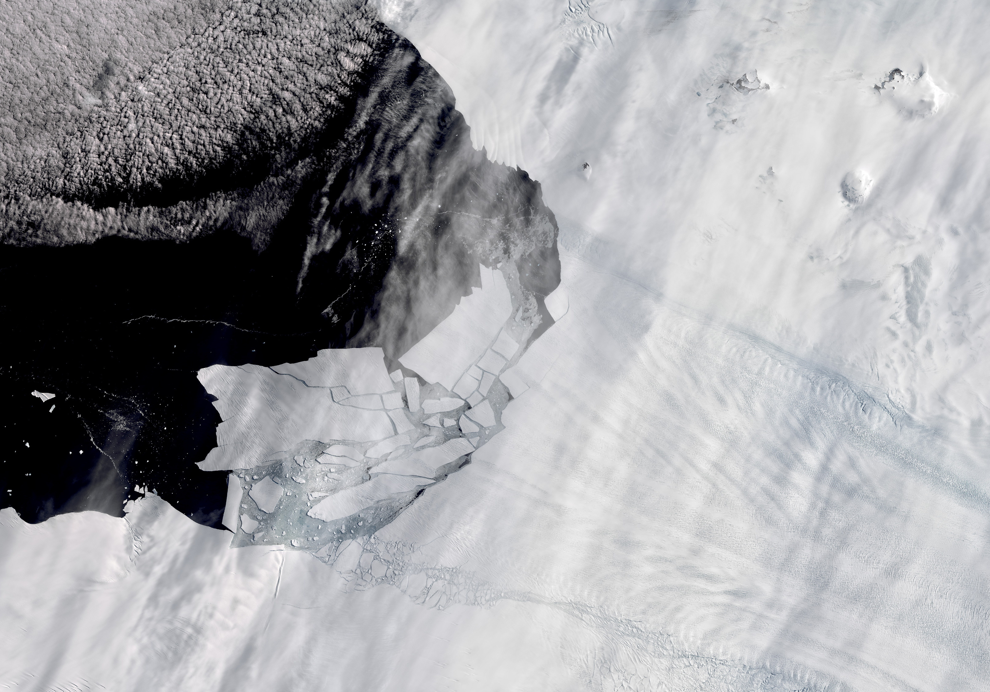 Η μελέτη λέει ότι η τήξη του στρώματος πάγου της Δυτικής Ανταρκτικής είναι αναπόφευκτη