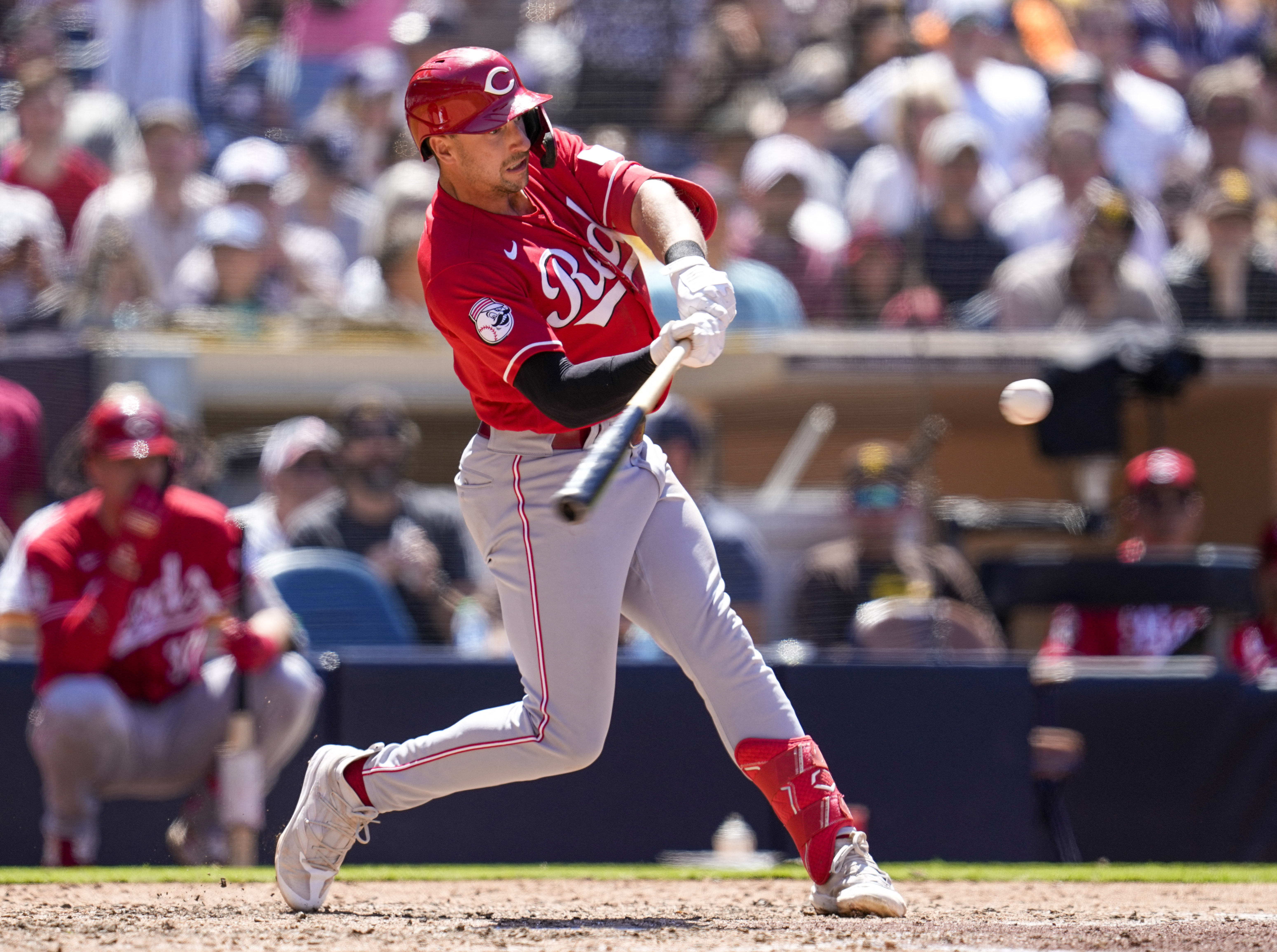 Career day for Brett Sullivan as Padres blast Reds