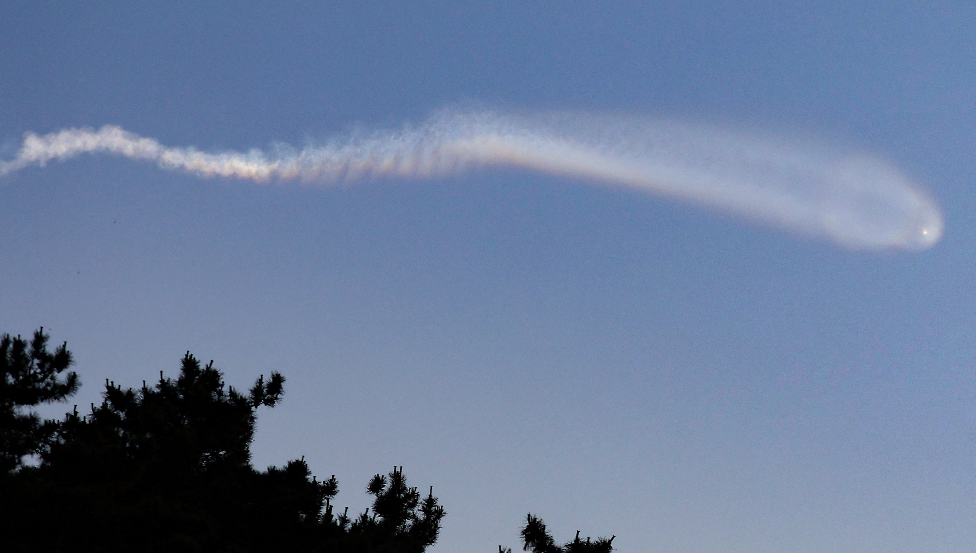 South Korea releases video showing North Korean missile exploding in flight  | Reuters