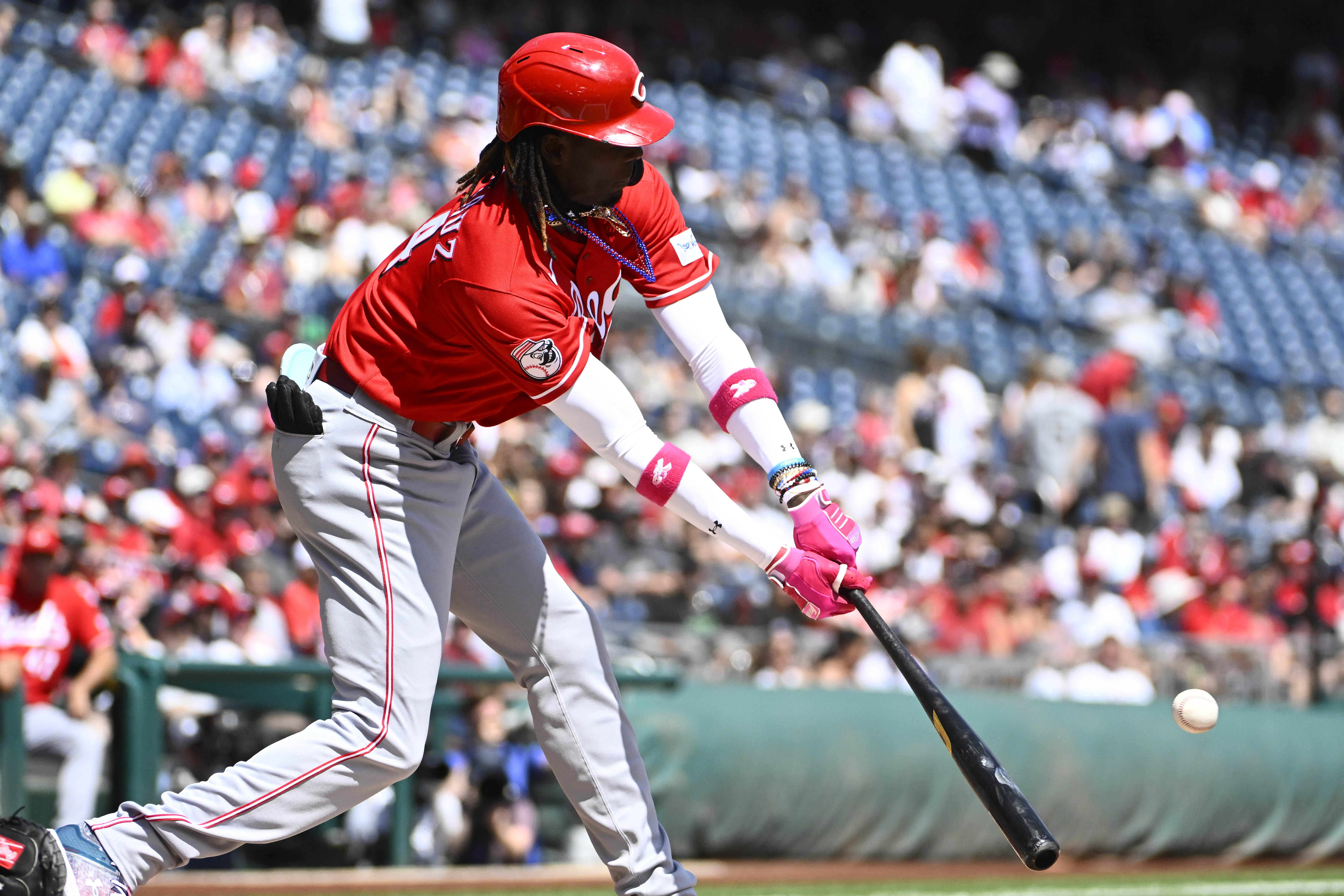 Jonathan India's homers help lift Reds over Nats