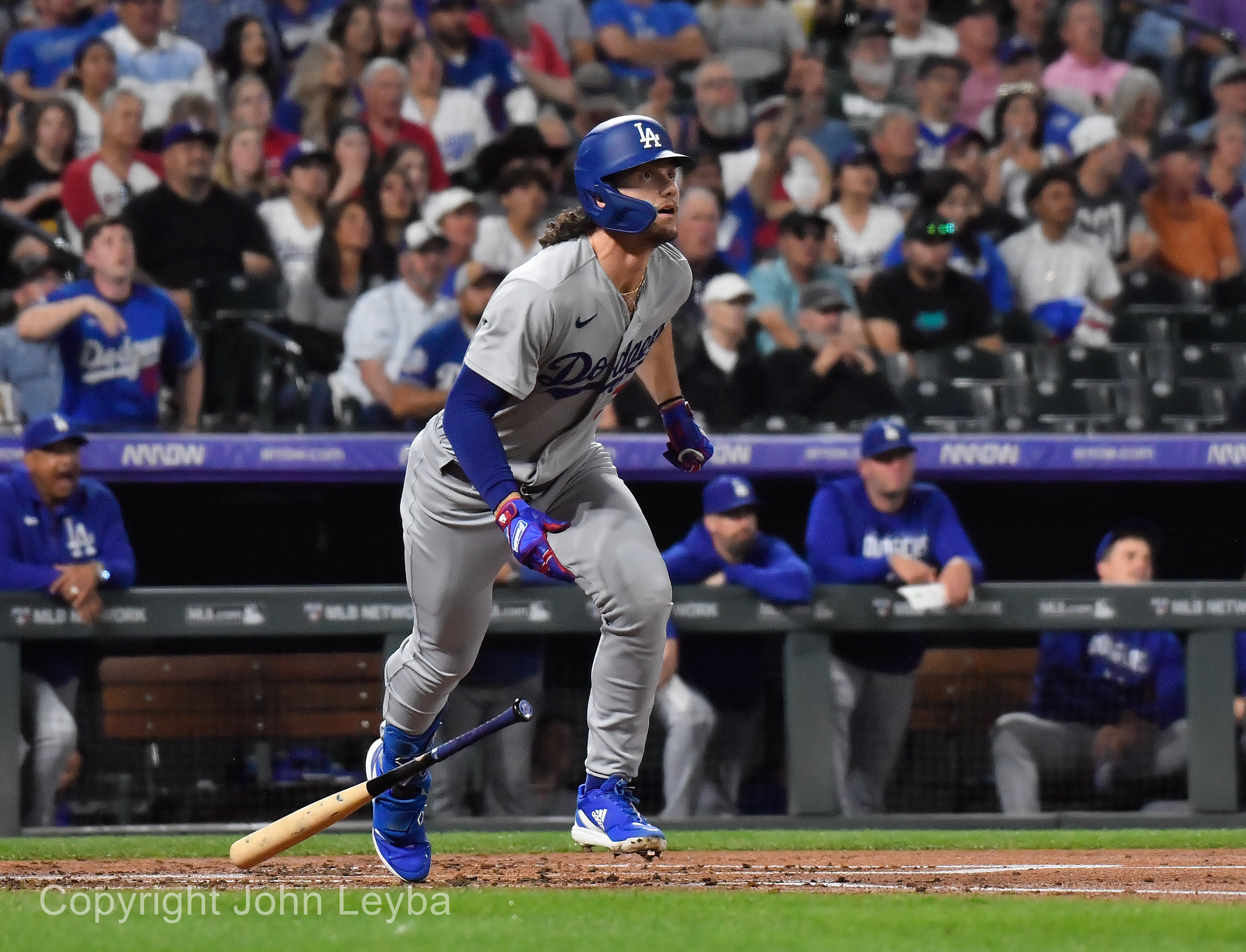 James Outman's offense blasts Dodgers past Rockies