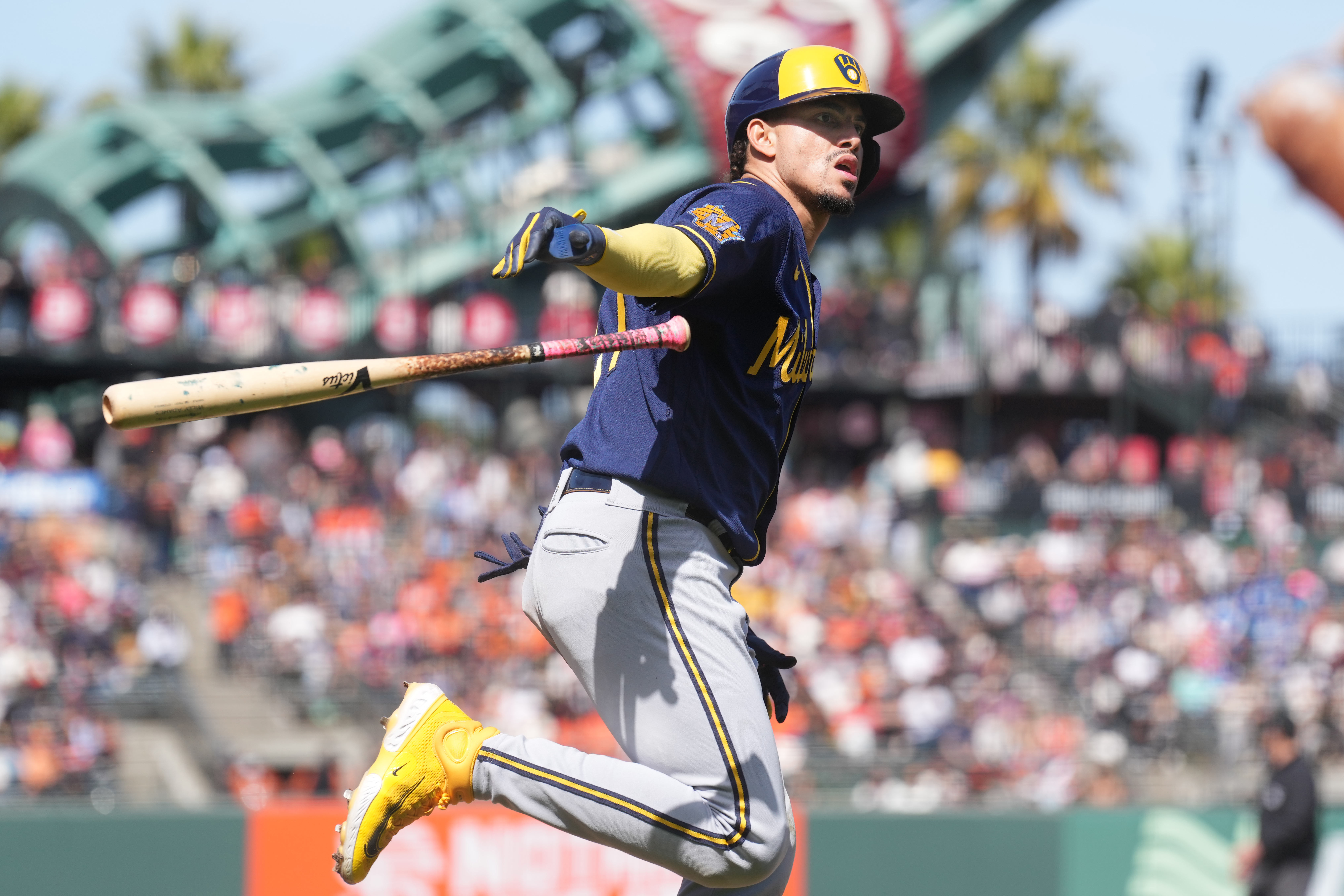 Brewers lose to the #Giants 15-1. Plus an update on Willy Adames