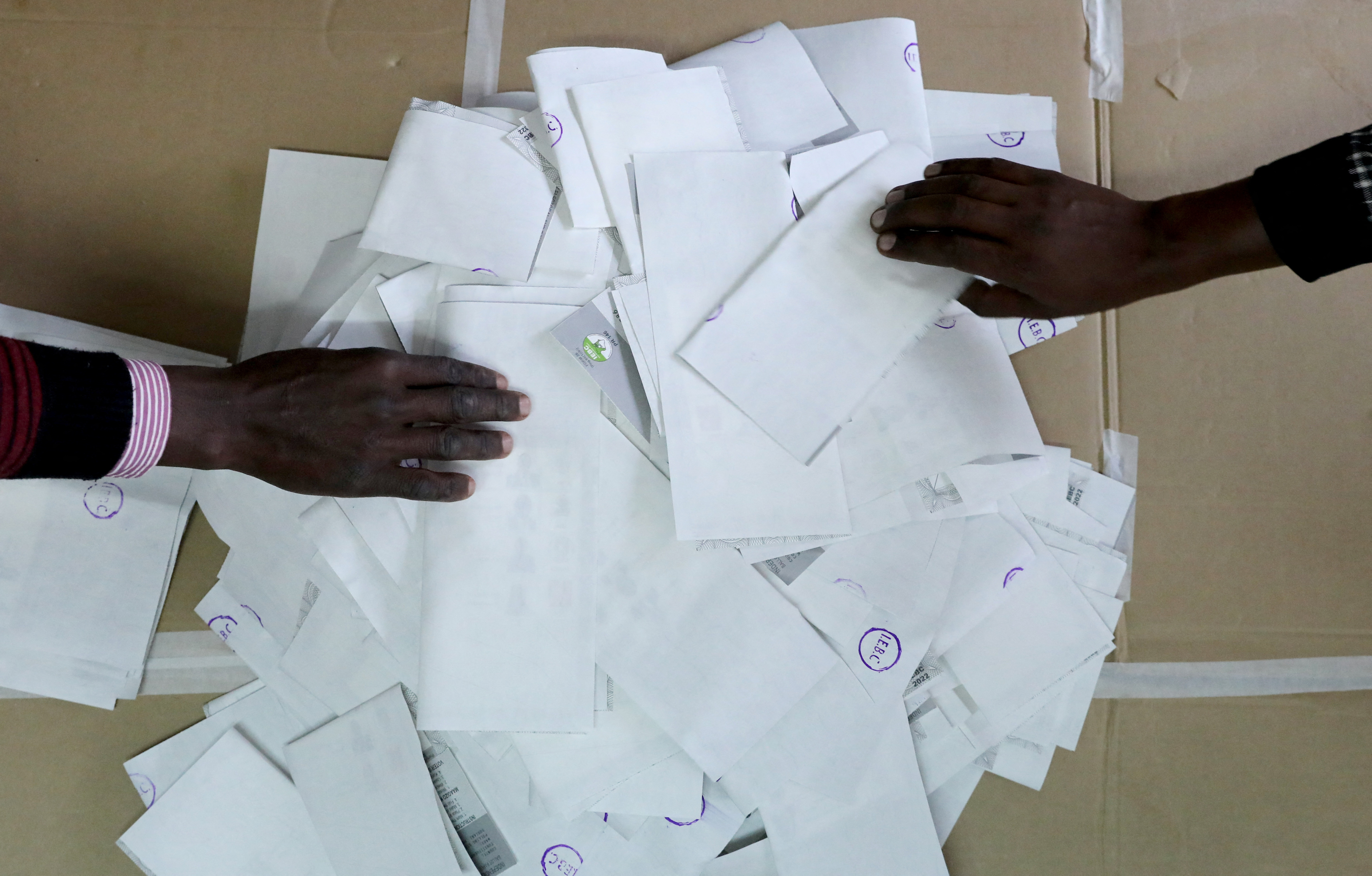 Kenyan general elections, in Eldoret