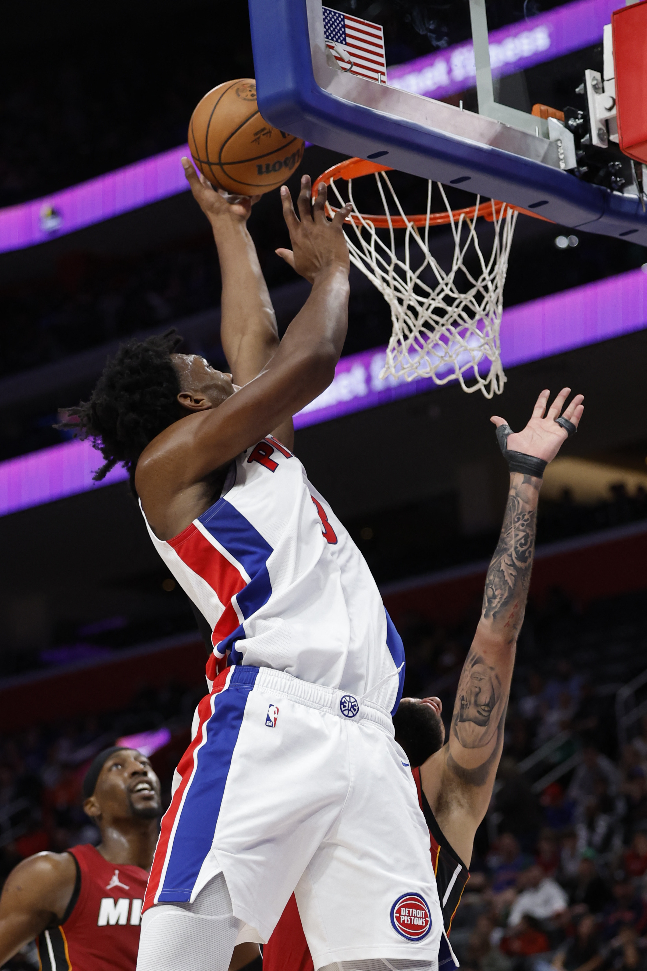 Bam Adebayo hits buzzer-beating 3-pointer; Heat beat Pistons | Reuters