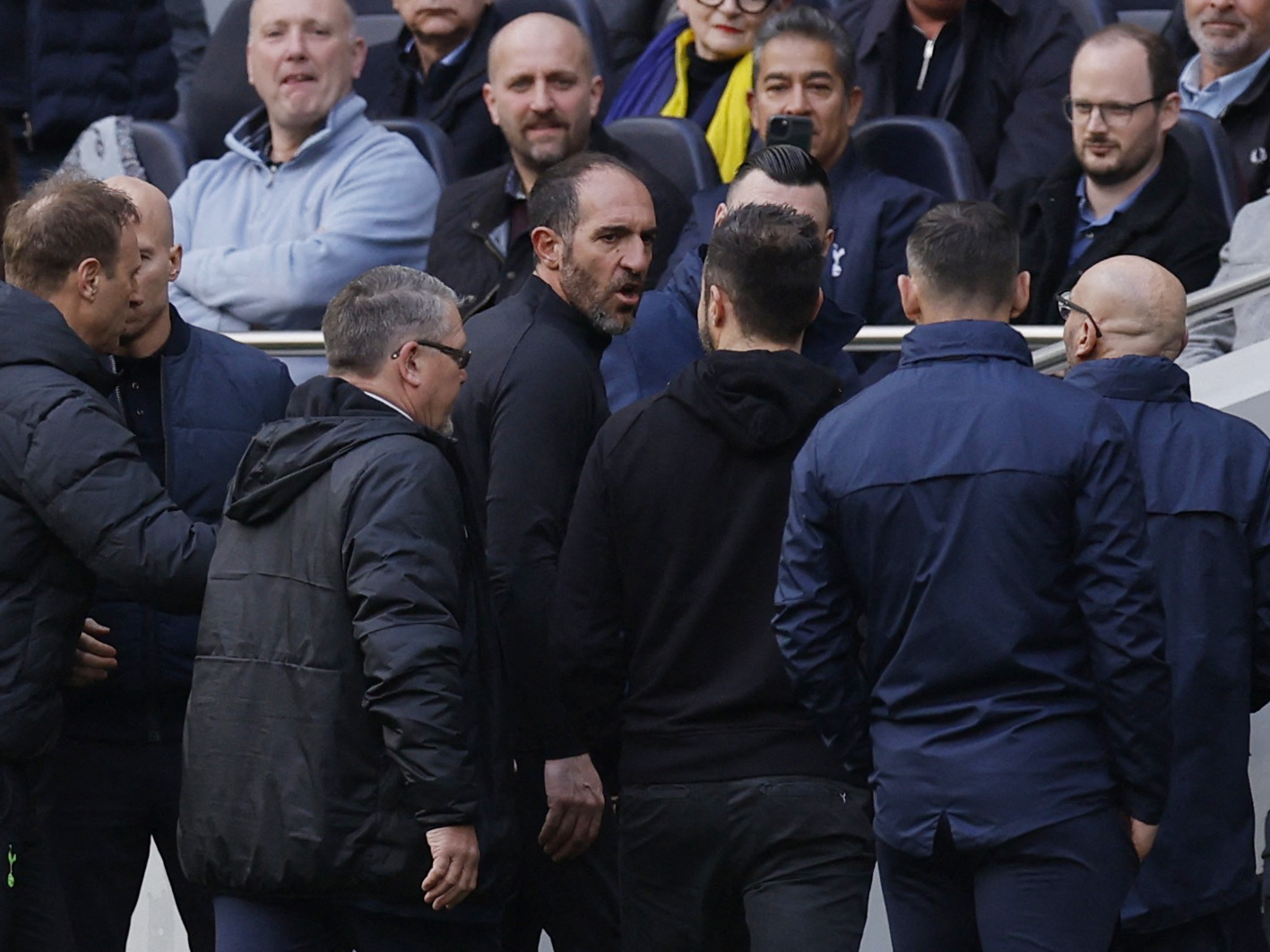 Tottenham, Brighton charged by FA for touchline confrontation | Reuters