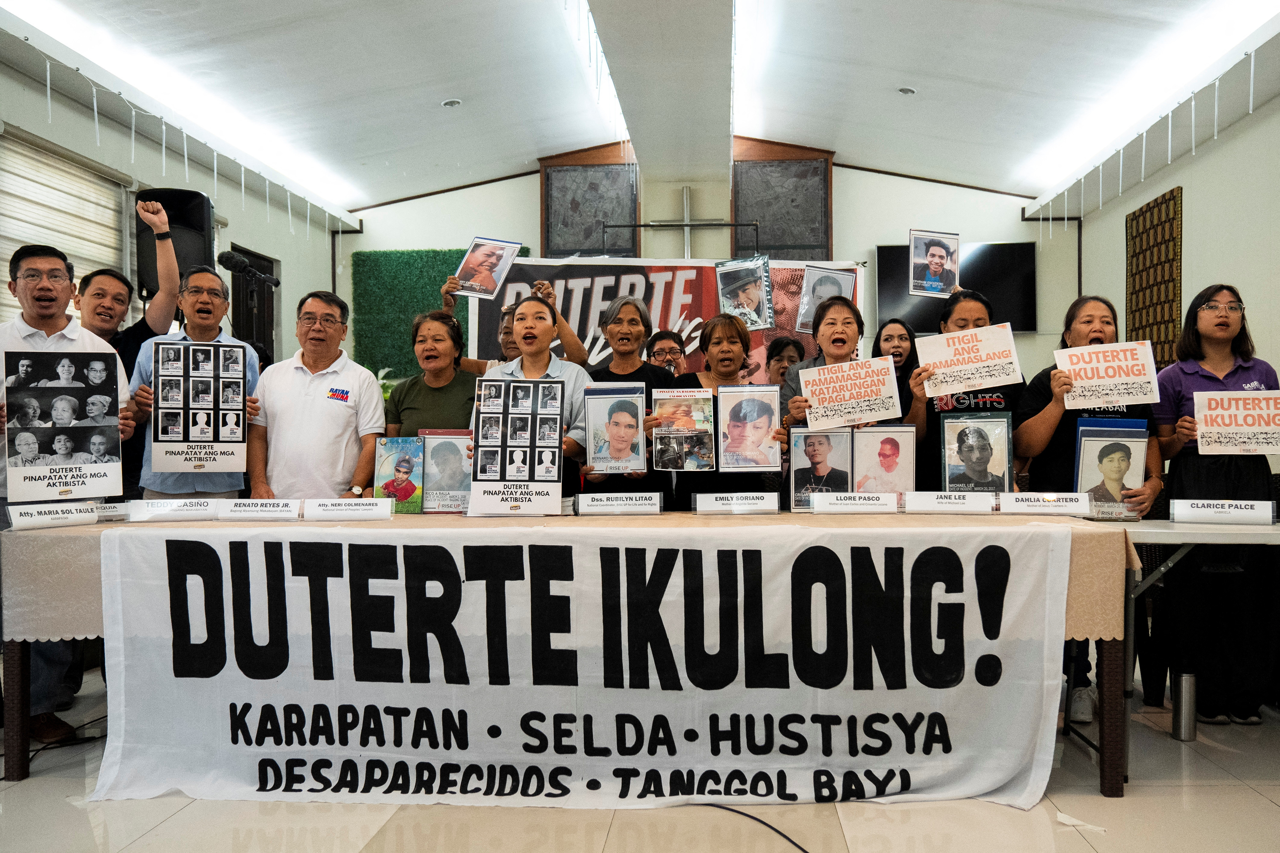 For families of Philippines drug war victims, Duterte's arrest revives  hopes for justice | Reuters, image size:4250x2833