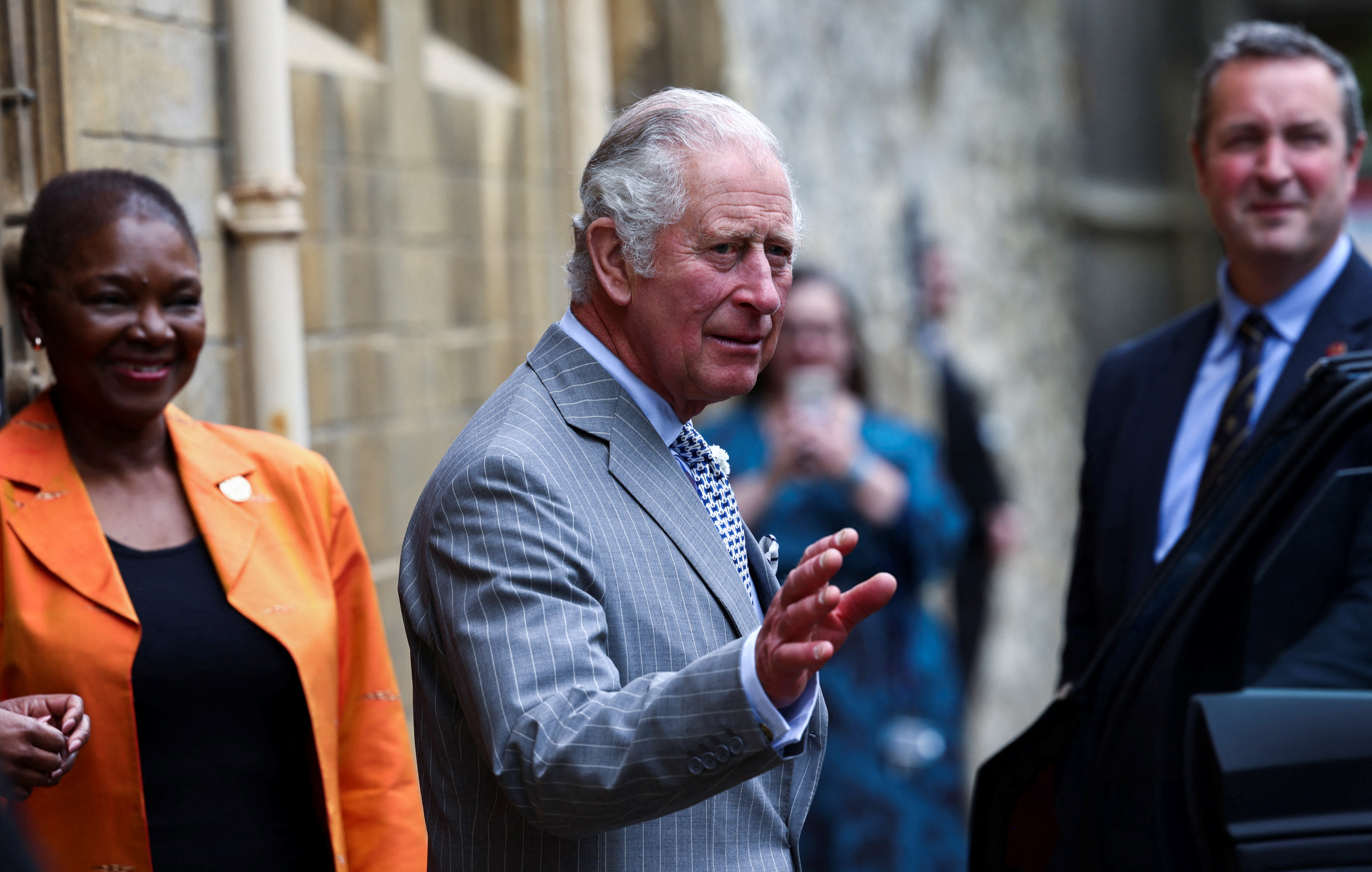 Britain's Prince Charles, visits Oxford University