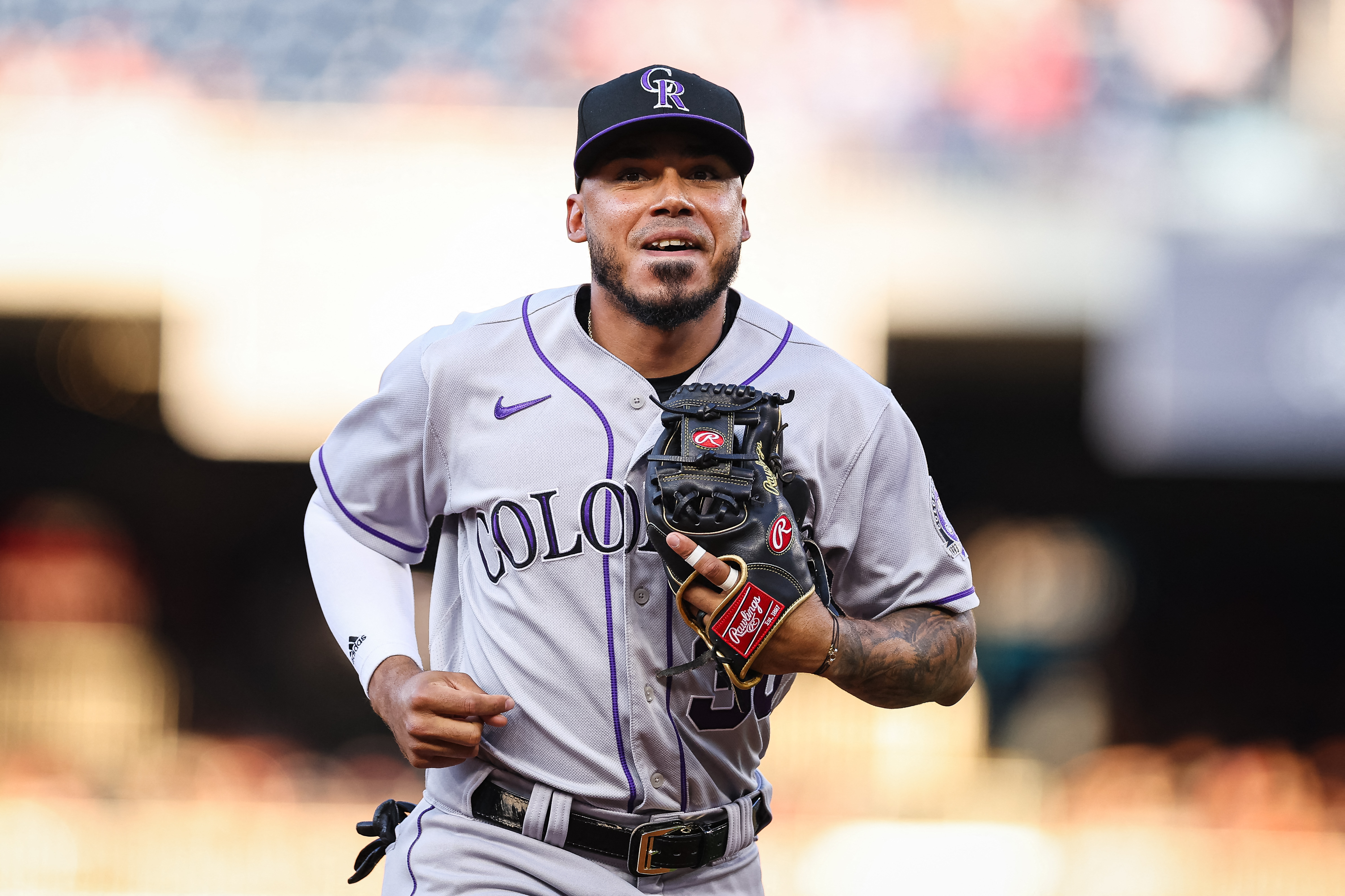 Jones homers and Trejo has 4 hits as the Rockies beat the Nationals 10-6