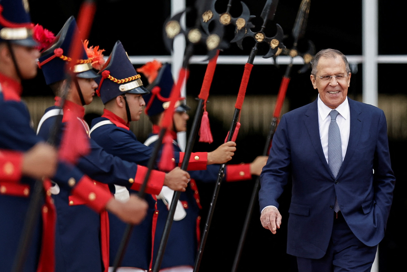 Russia's Foreign Minister Lavrov on state visit to Brazil