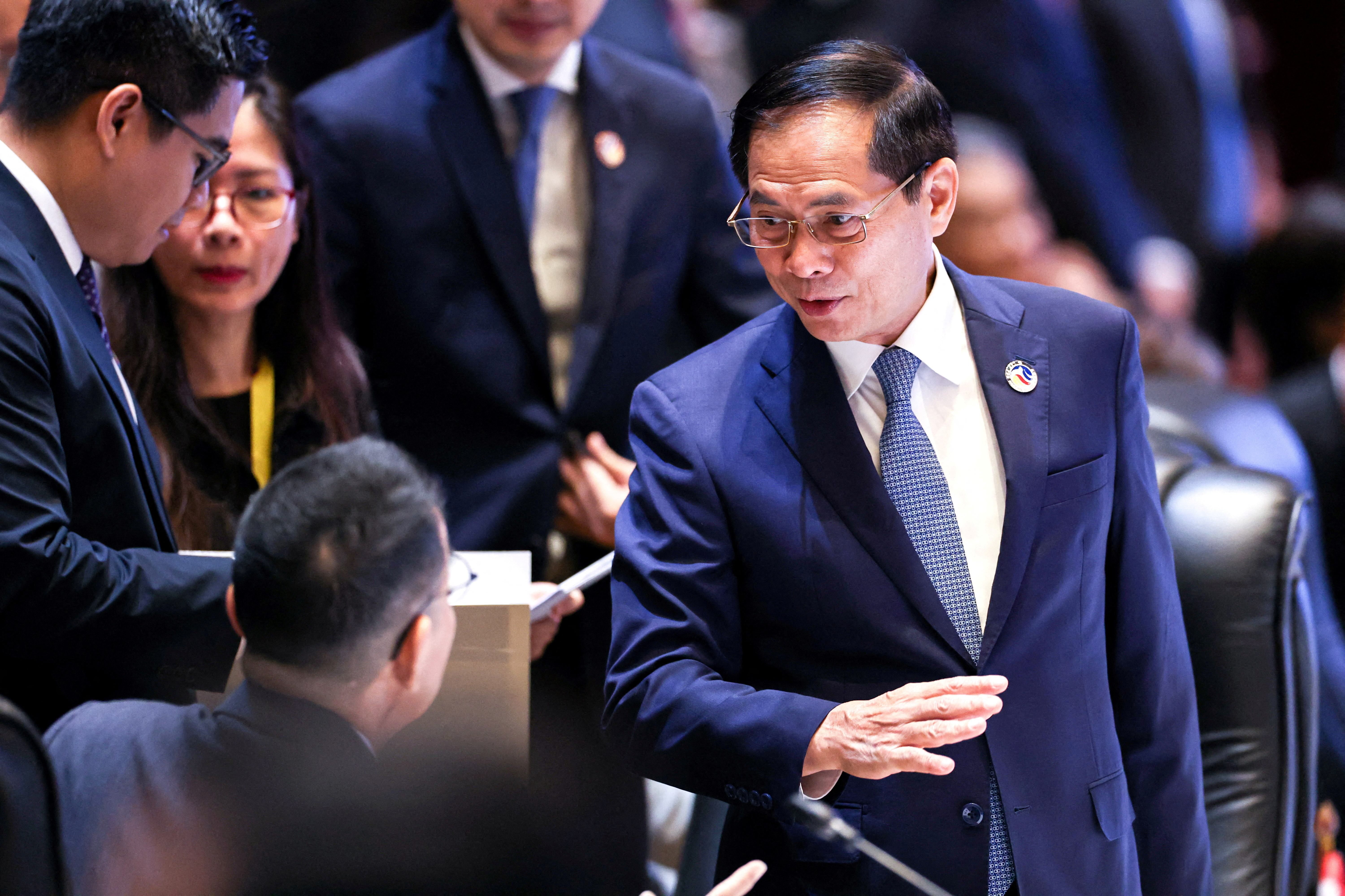 ASEAN Foreign Ministers' Meeting (AMM) in Vientiane, Laos