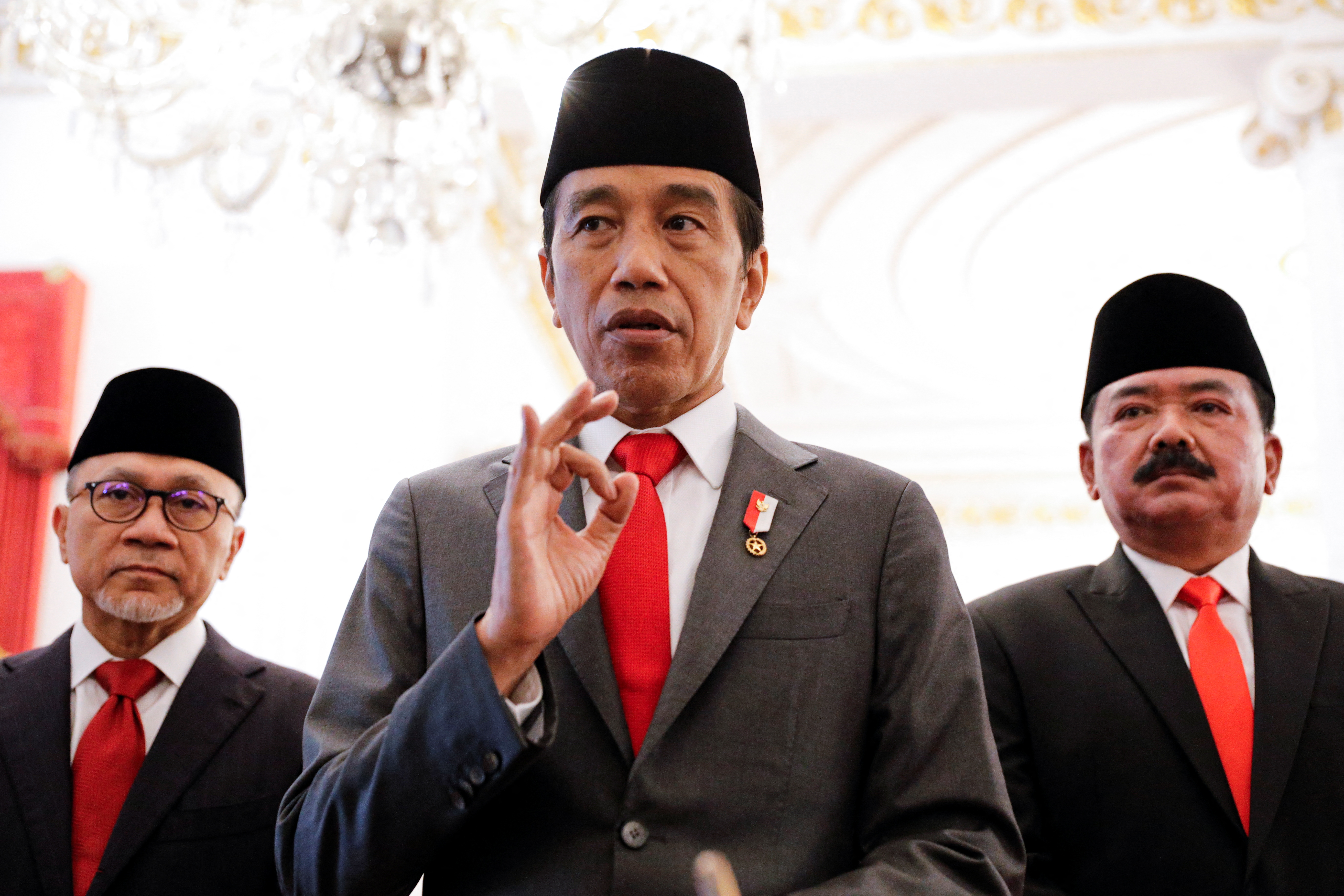 Indonesia president Joko Widodo reshuffles cabinet