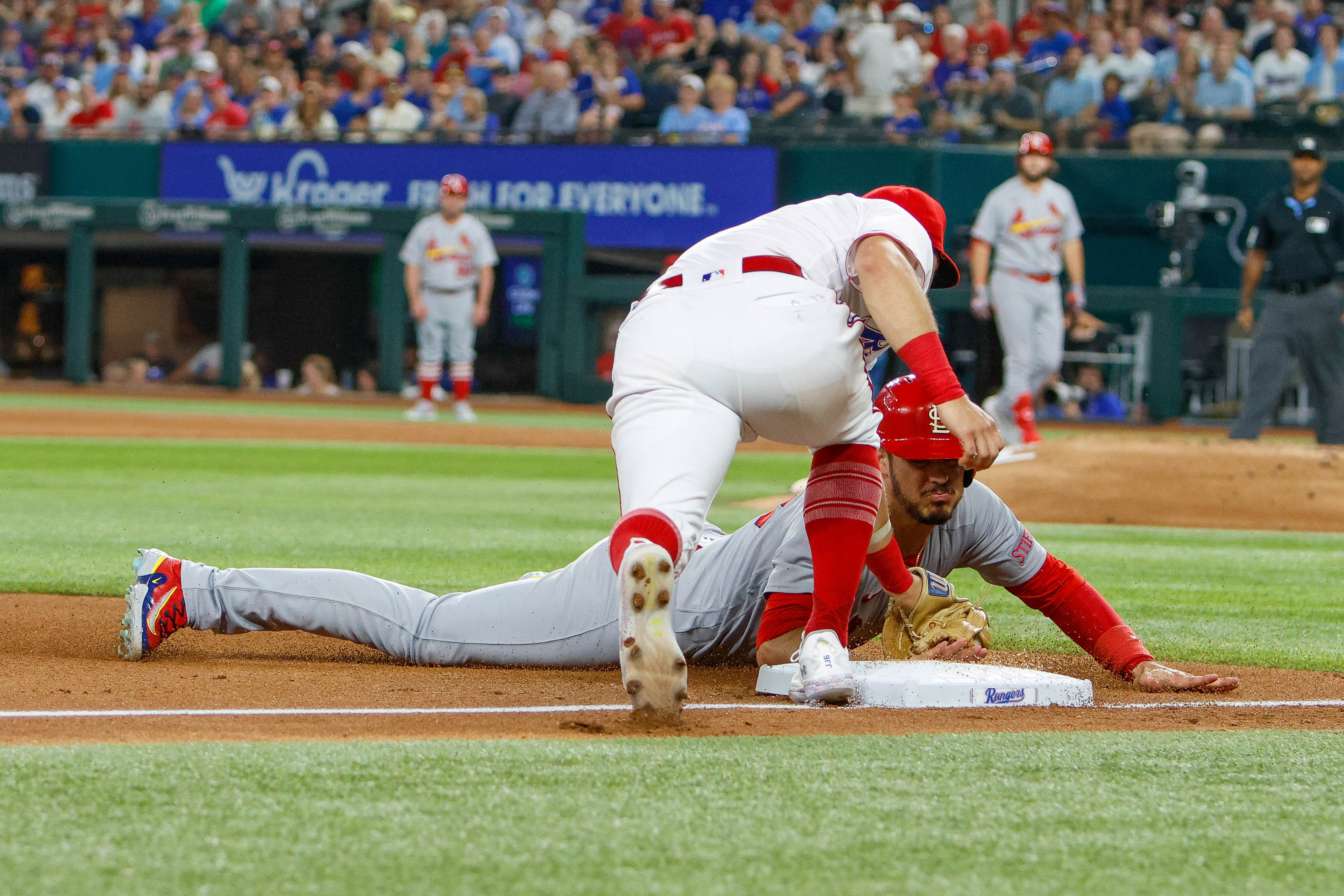 Burleson homers in Cardinals' 1-0 win over Rangers