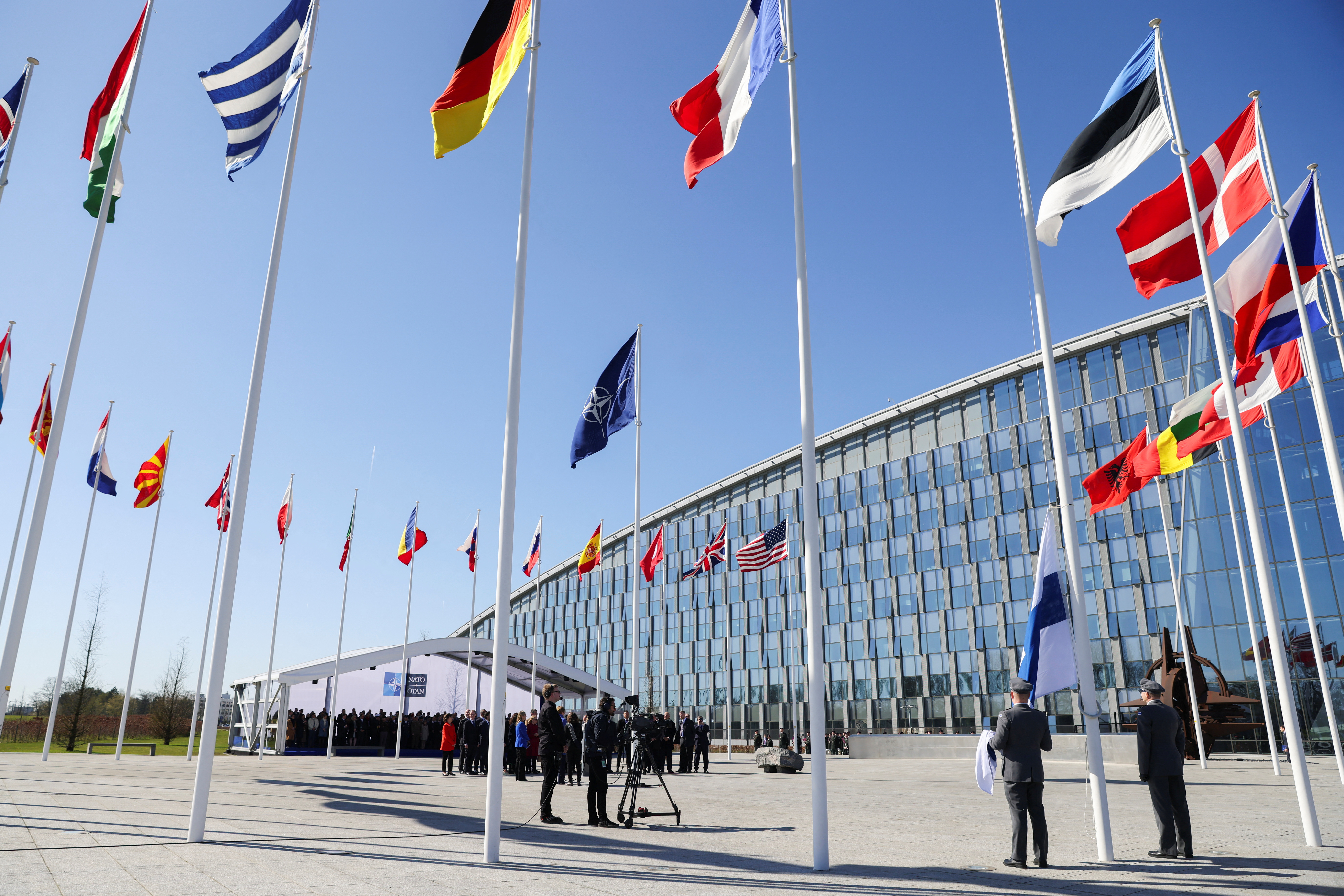 NATO foreign ministers meet in Brussels