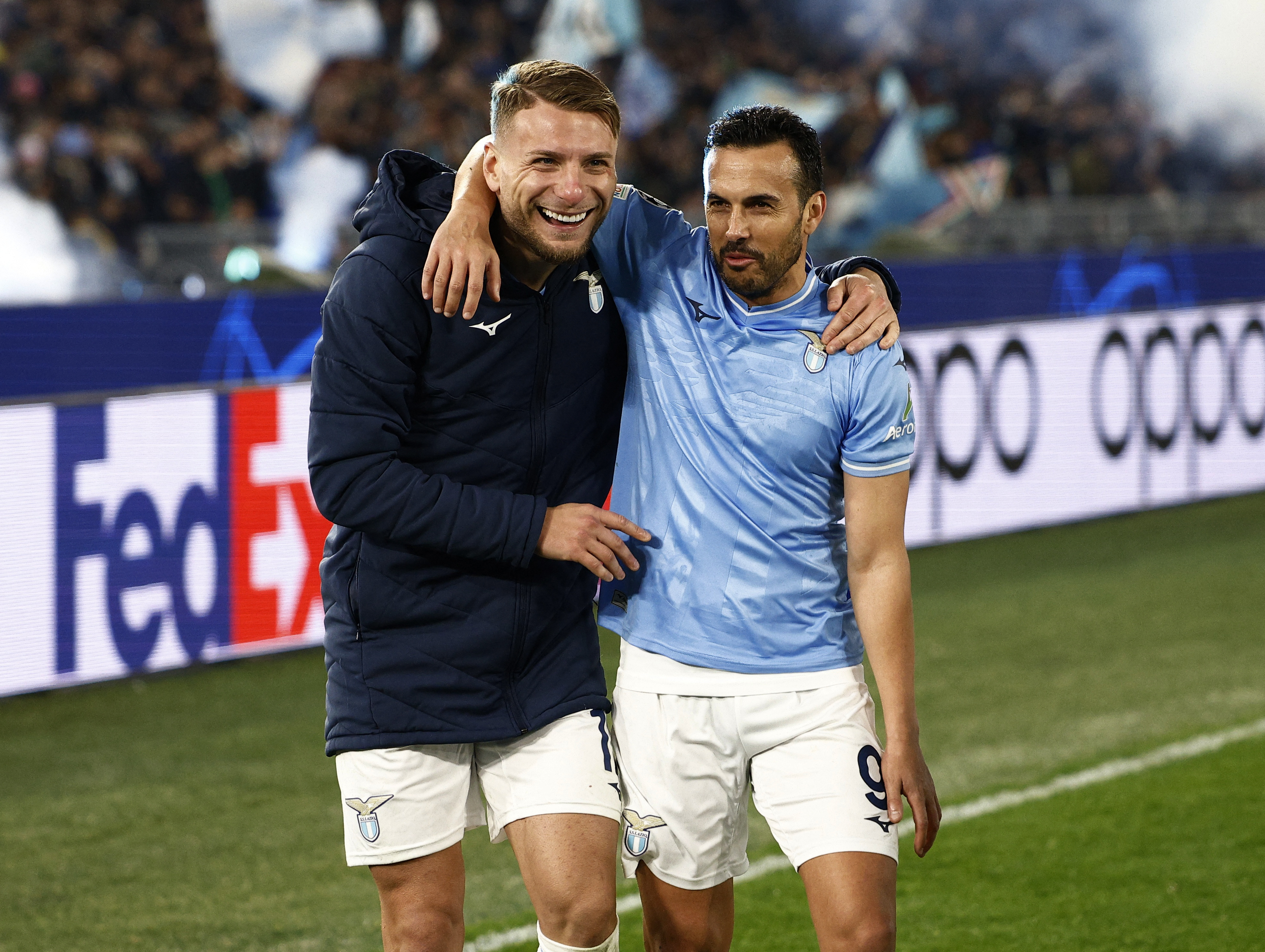 Immobile spot on as Lazio edge out 10 man Bayern Reuters